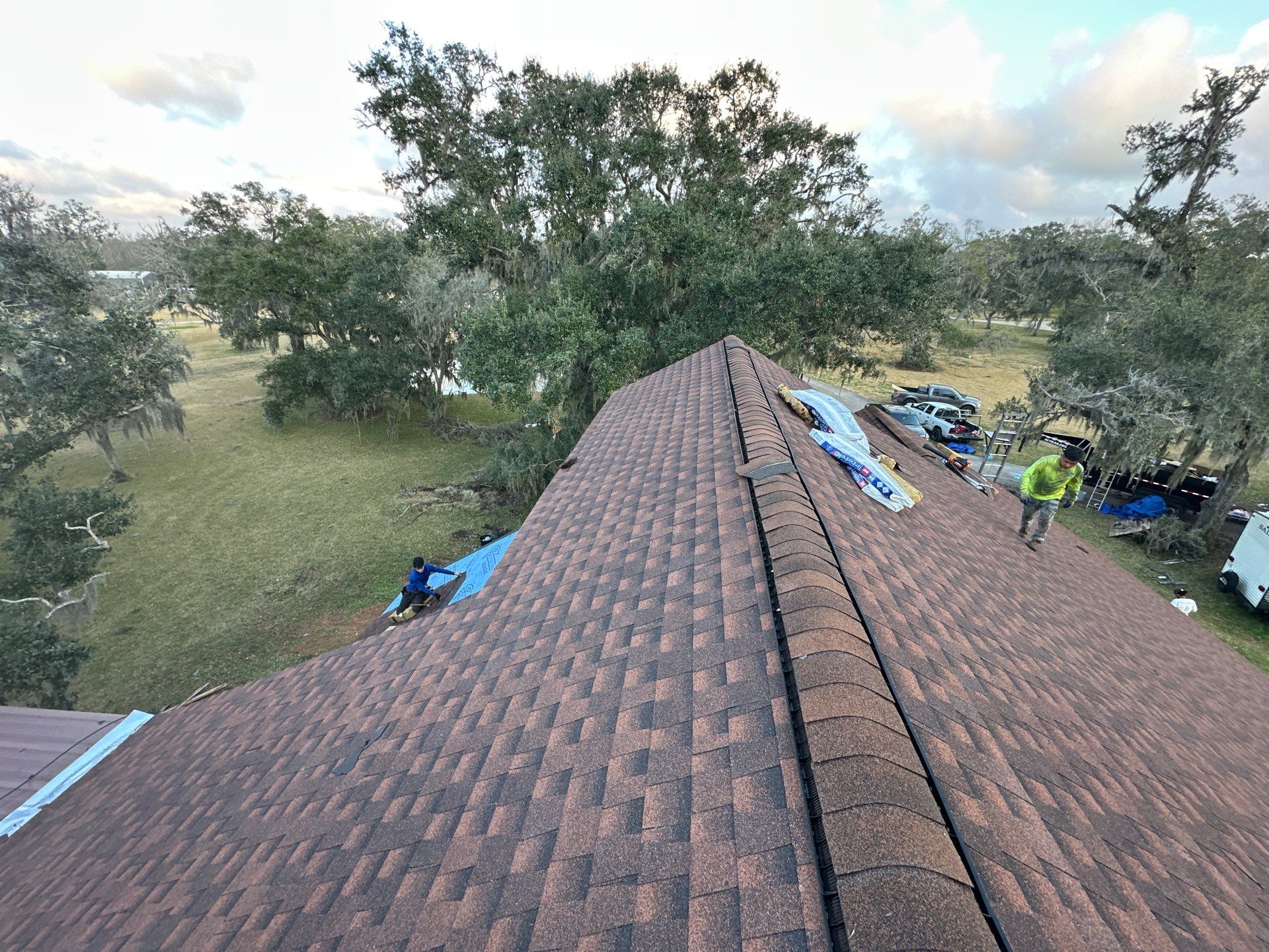 Gaf Hdz Hickory  by Motion Roofing
