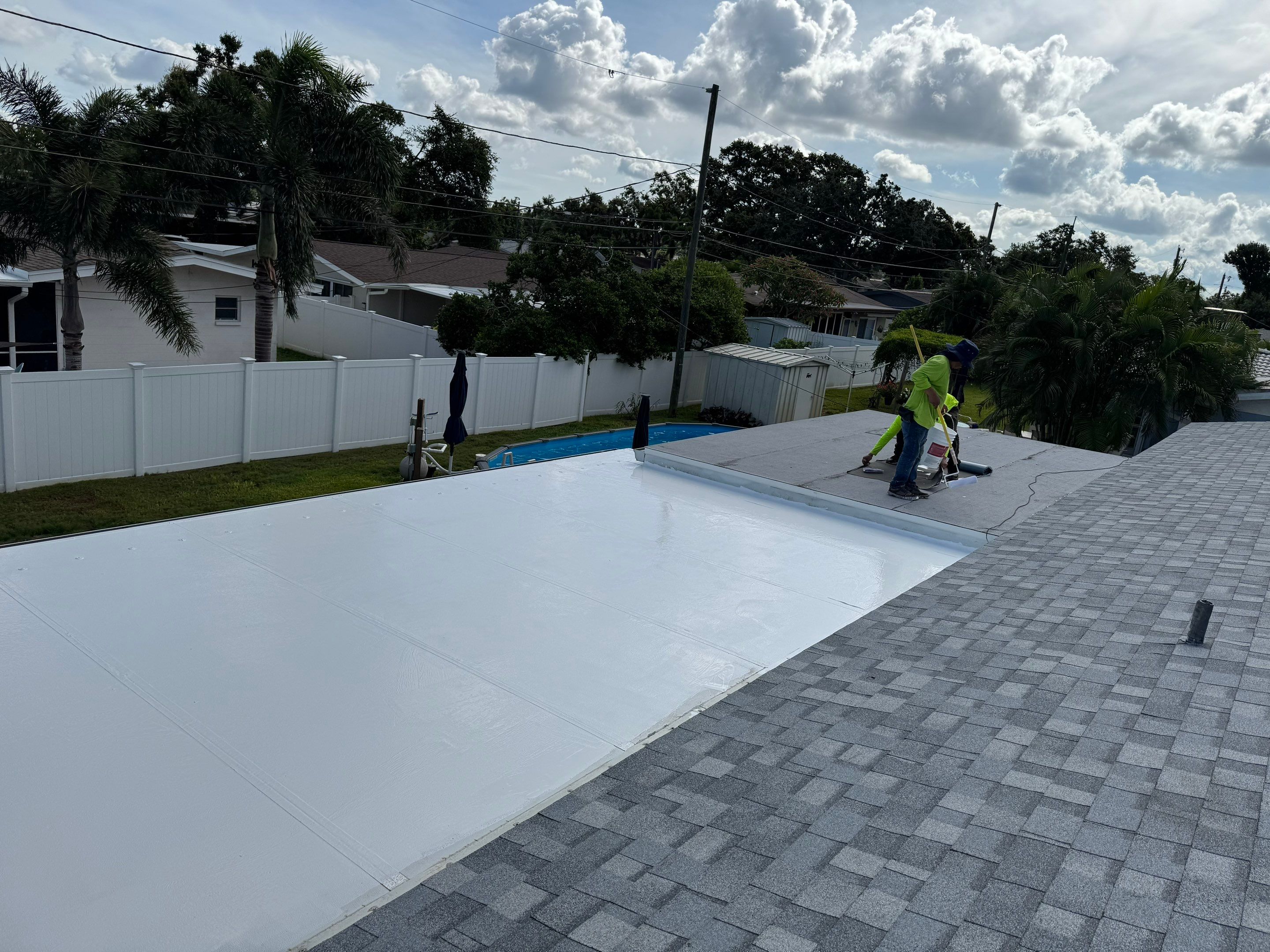 Project in St. Petersburg 33710 by Mitchell Roofing Company LLC 