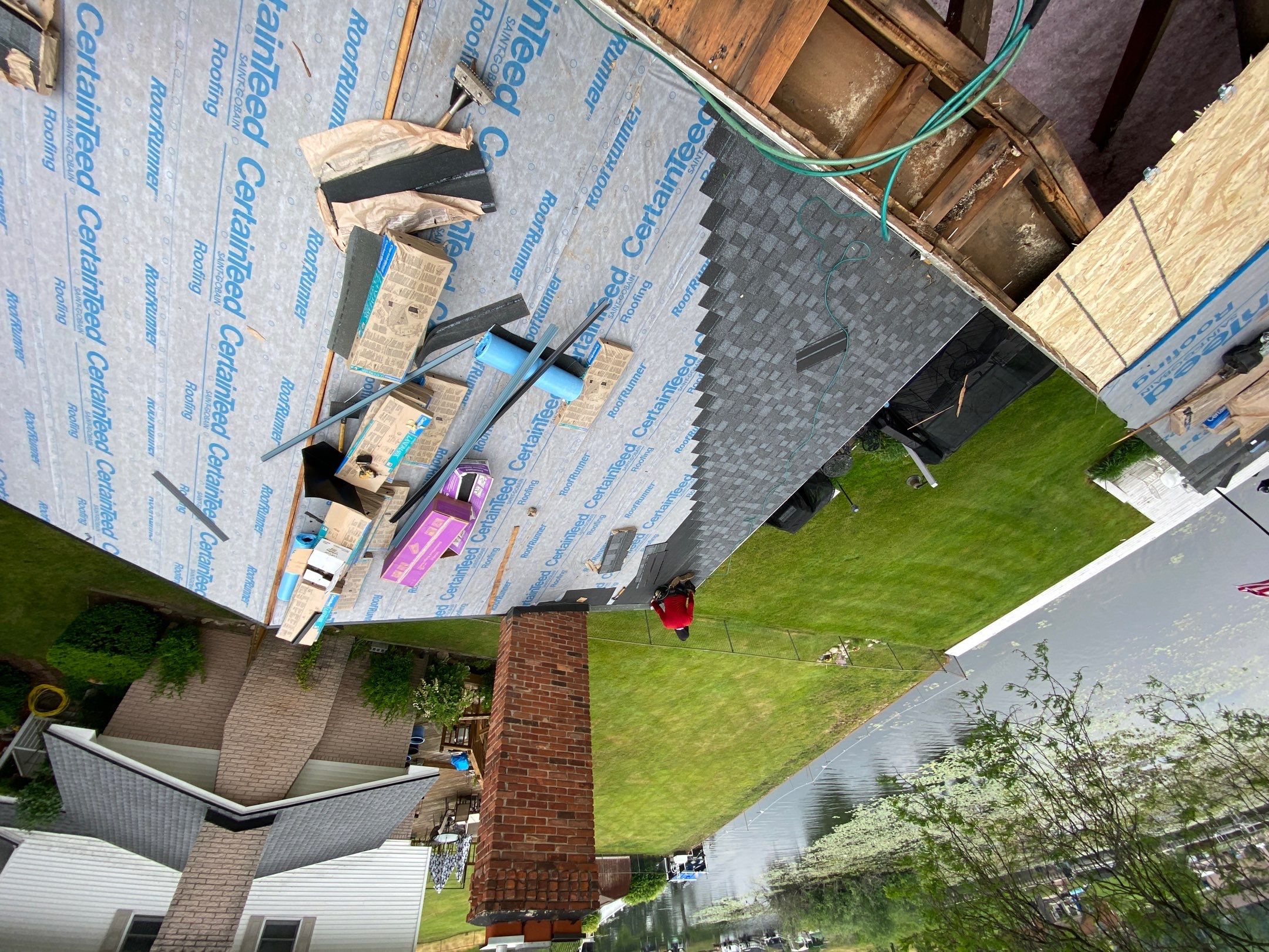 Roof Replacement using CertainTeed Landmark by 180 Contractors