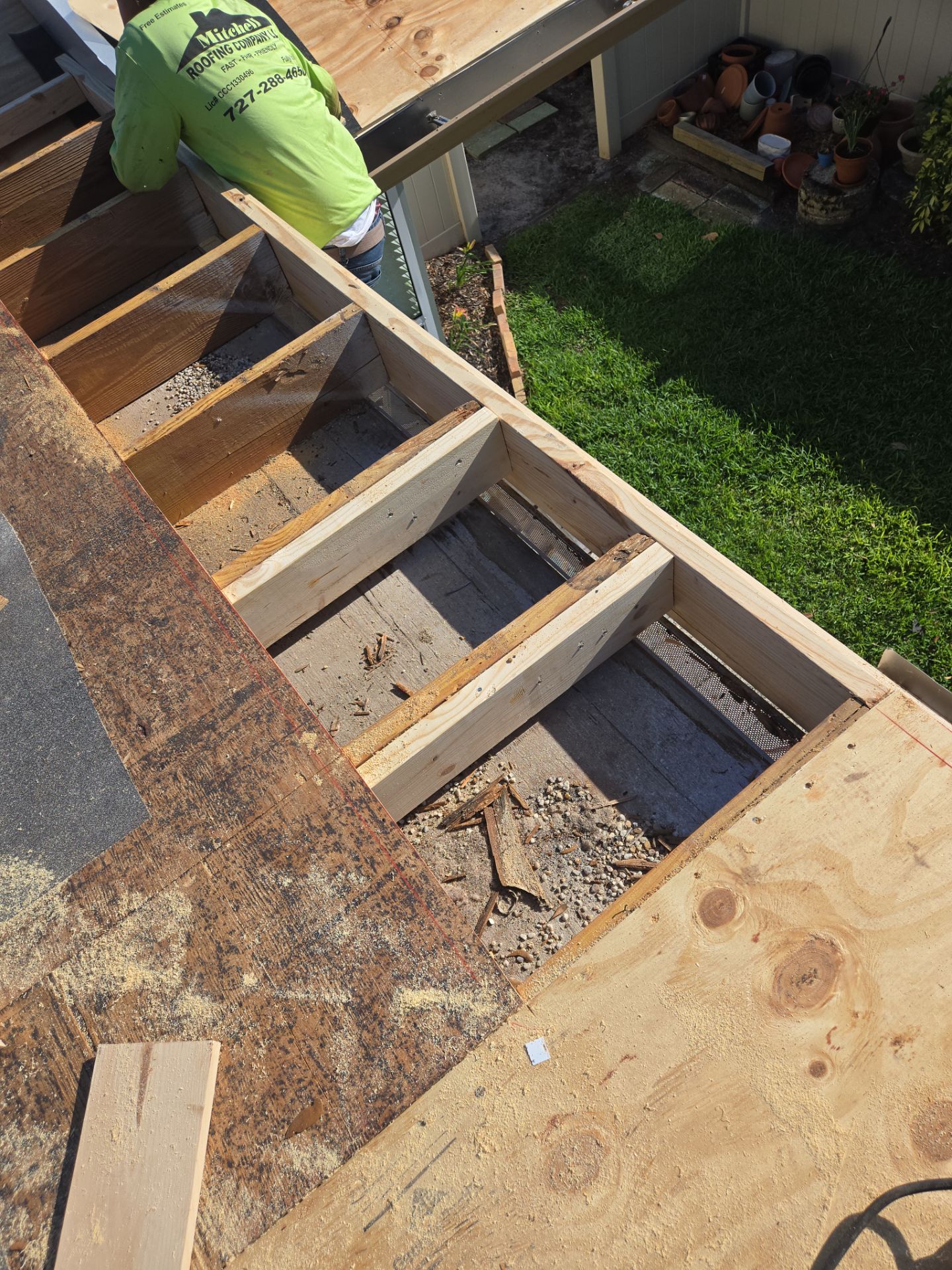 Project in Clearwater 33761 by Mitchell Roofing Company LLC 