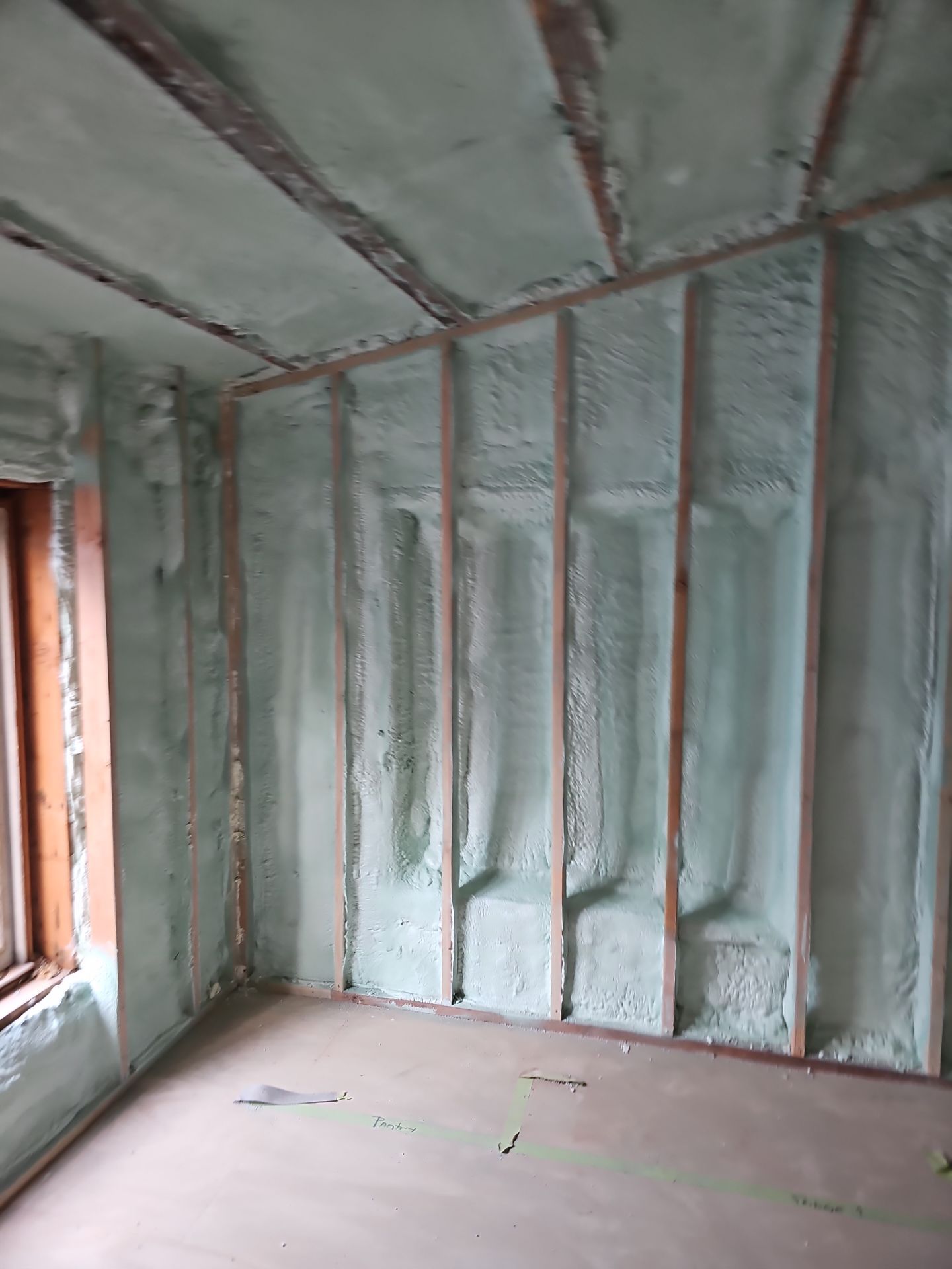 Home Remodel using Closed Cell Spray Foam by NYS Foam & Energy