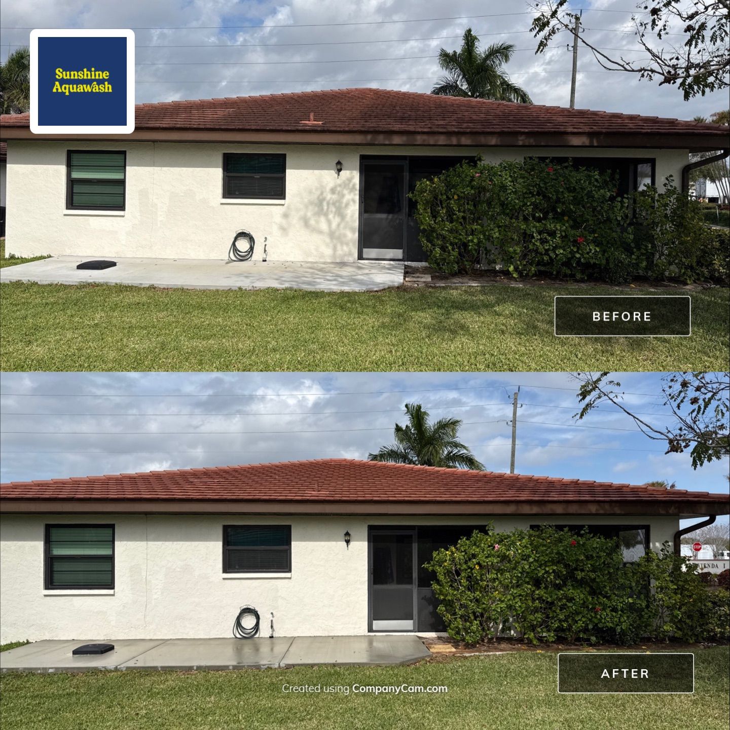 Tile Roof Cleaning in Vivienda at Bradenton I – Bradenton, FL by Sunshine AquaWash