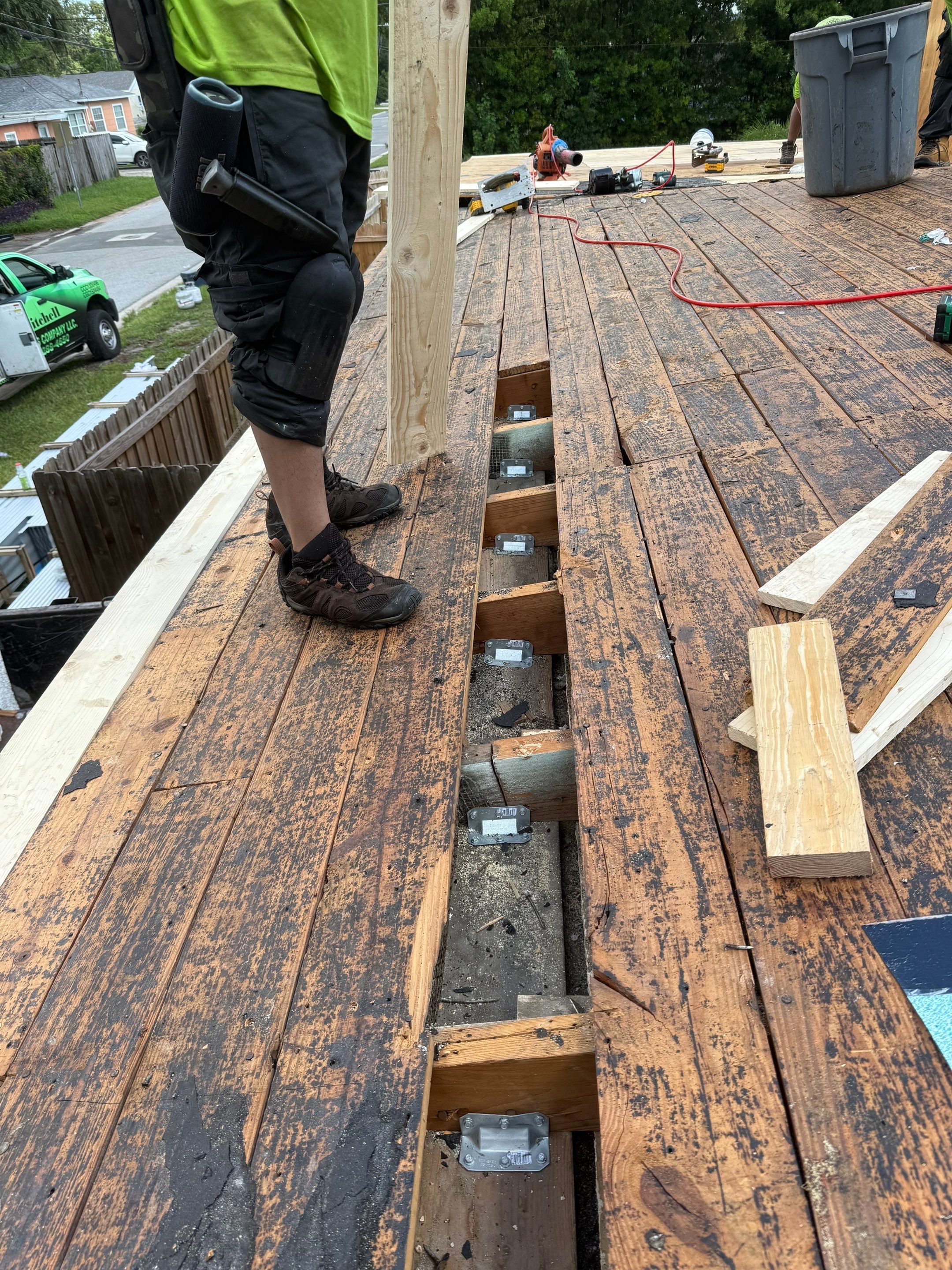 Project in St. Petersburg 33713 by Mitchell Roofing Company LLC