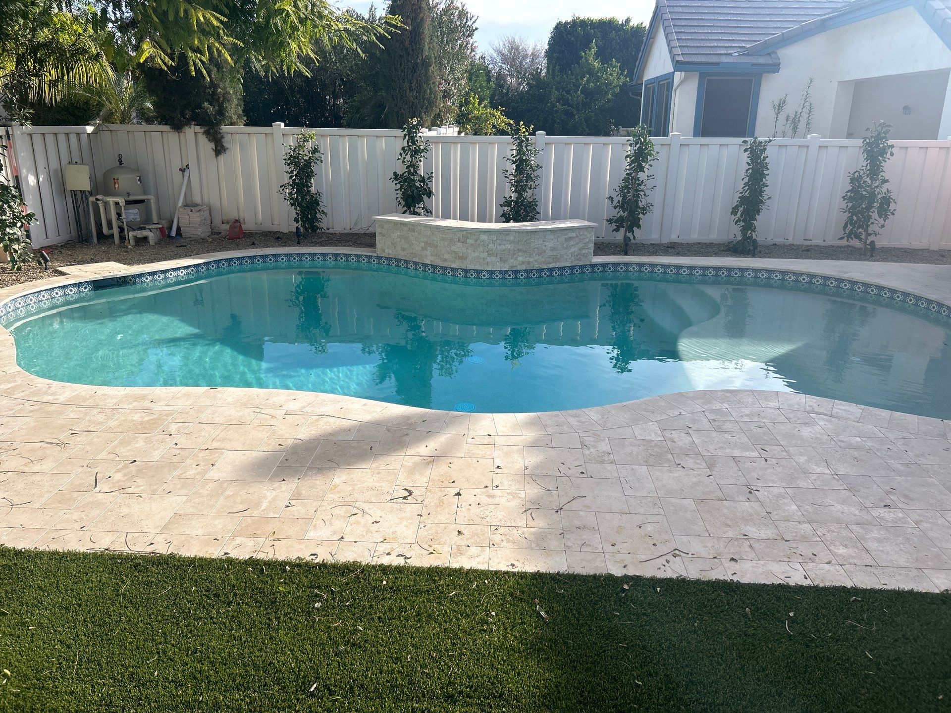 Pool & yard remodel by Modern Pools