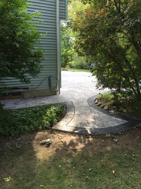 Stamped Concrete by Ivy Lea Construction