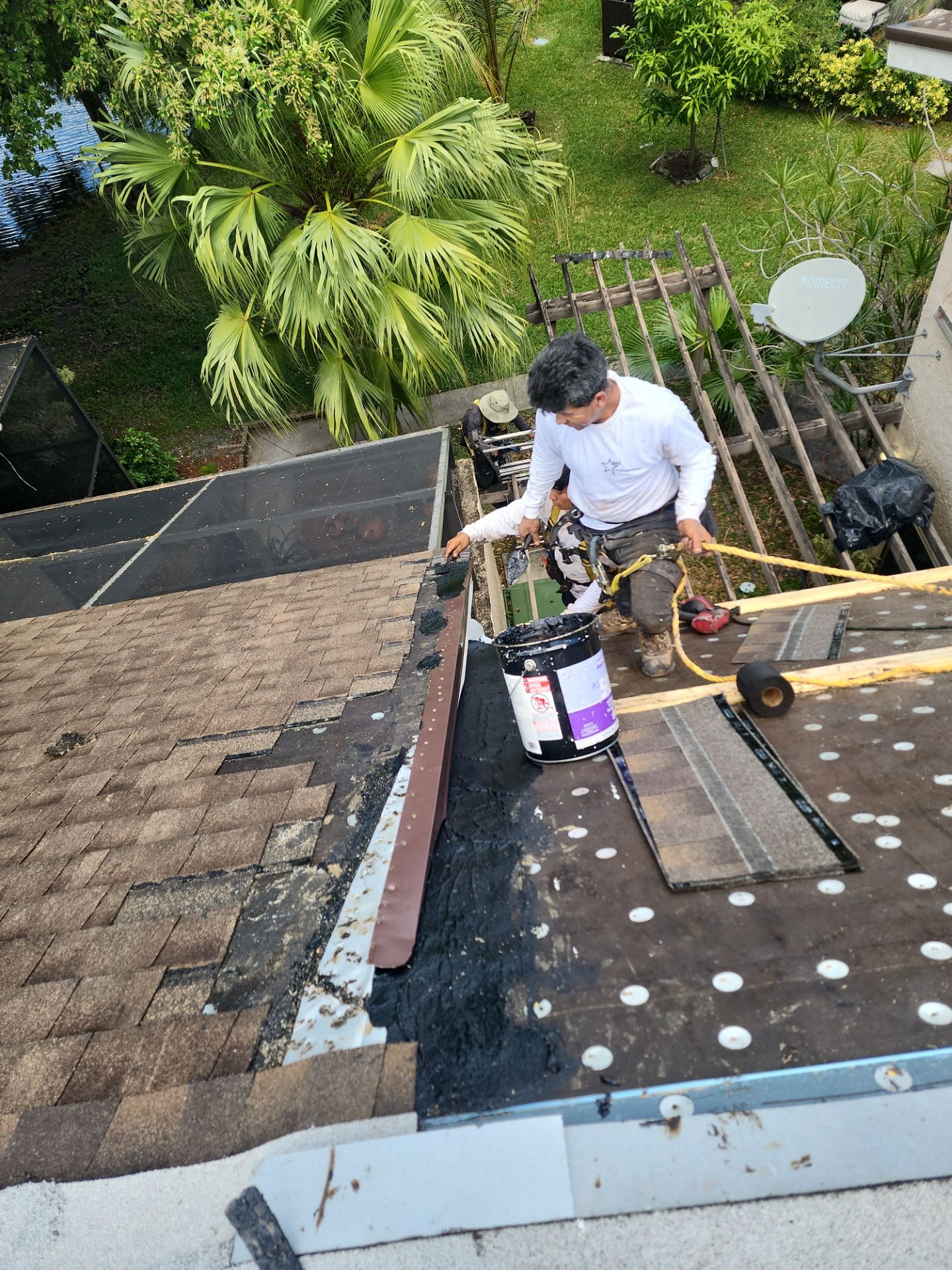 Shingle Roof Replacement and Wood Rot Repair in Pembroke Pines by Aastro Roofing