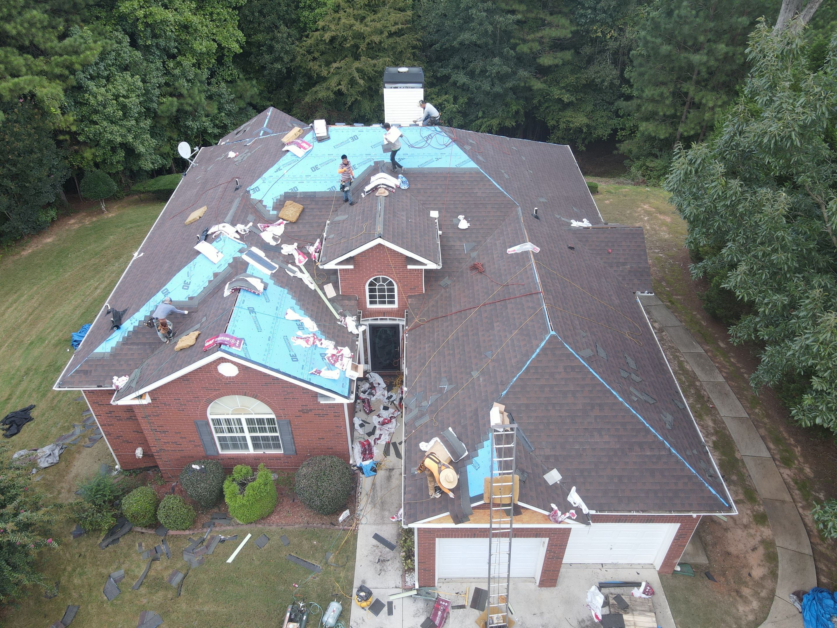 Residential Roofing Installation using GAF by Inspector Roofing and Restoration