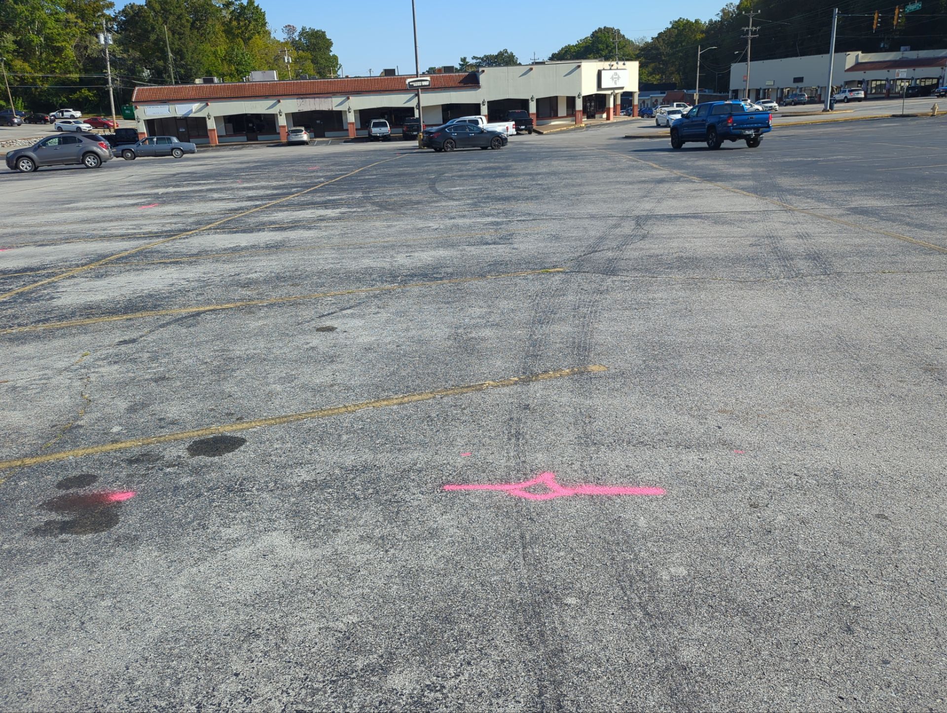 Parking Lot Utility Locate / GPR Investigation by Alsip Locating Service, LLC