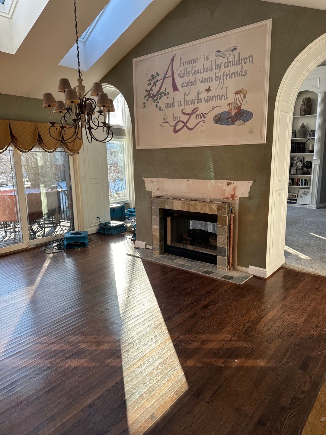 Project in Commerce Charter Twp by EzDry Water Mitigation & Property Restoration