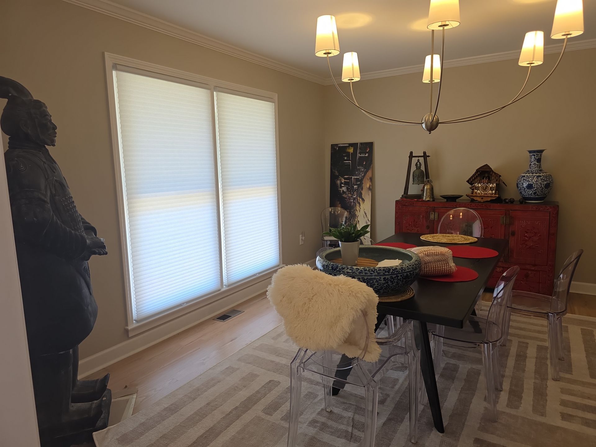 New home in Greer, SC by Southern Traditions Window Fashions