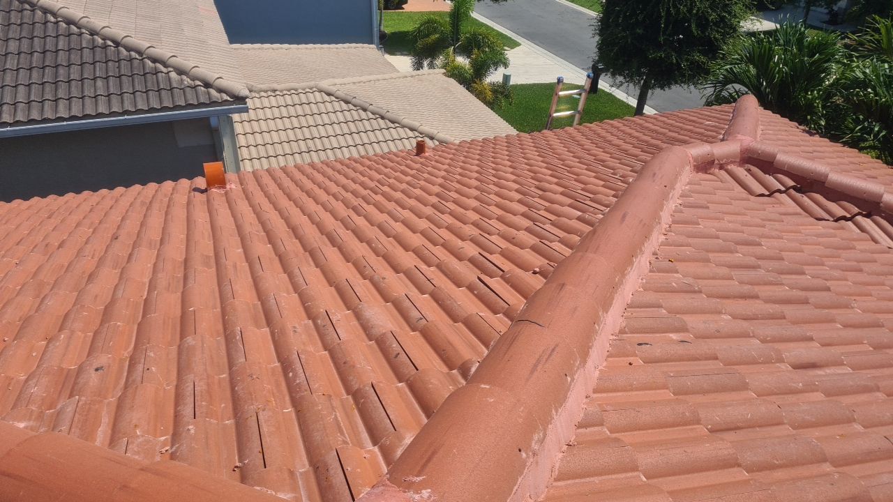Residential Roofing Installation using Eagle Roofing Tile by BLUES BROTHERS ROOFING