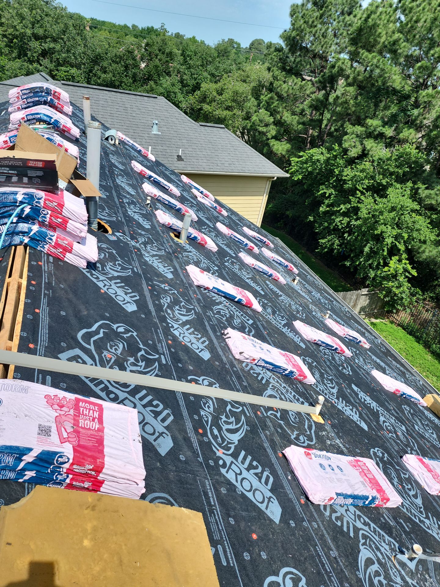 Residential Roofing Repair using Owen's Corning Duration (Lifetime) Shingles by Roof Repair Company