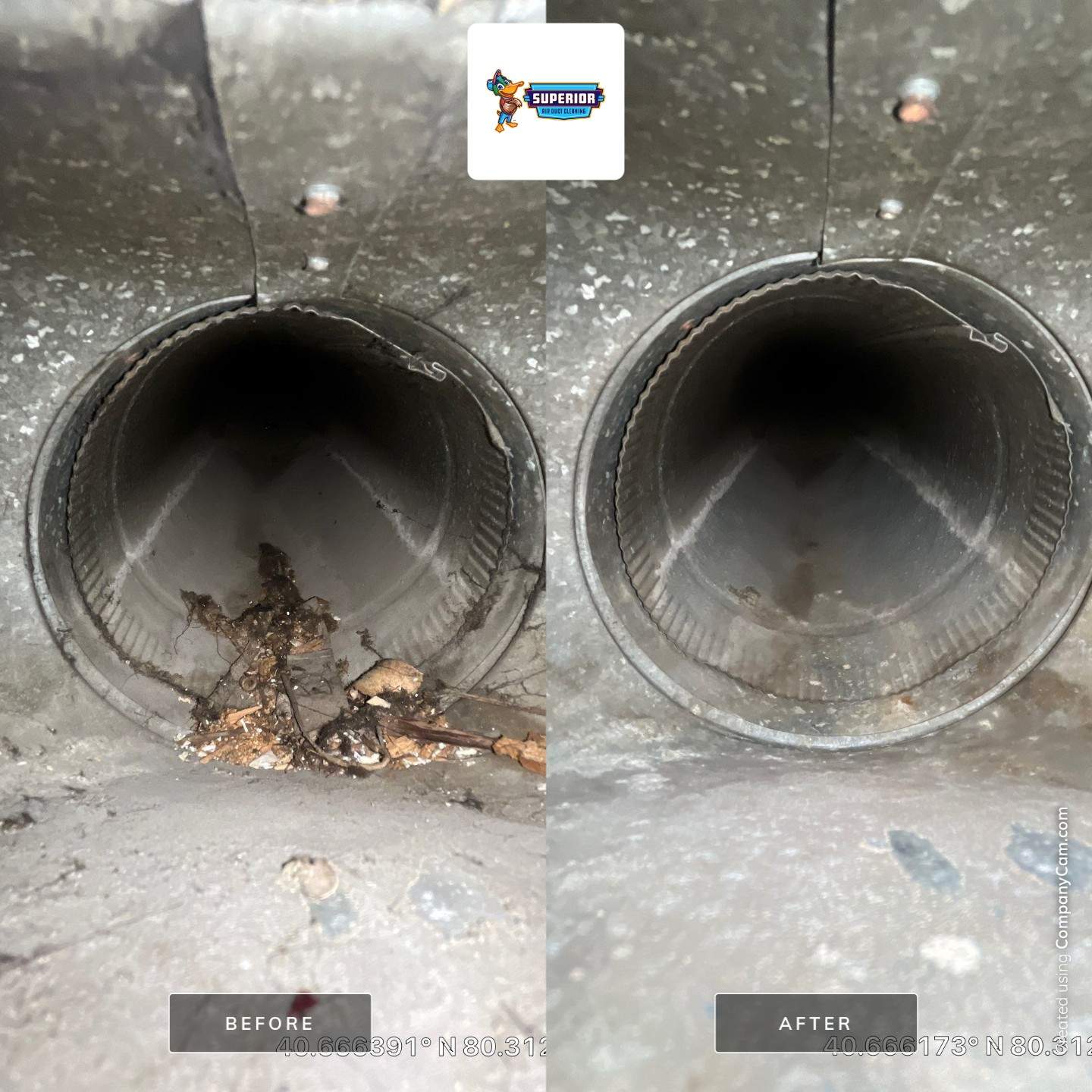 Air Duct & Dryer Vent Cleaning With a Vacuum Truck in Monaca, PA by Superior Air Duct Cleaning