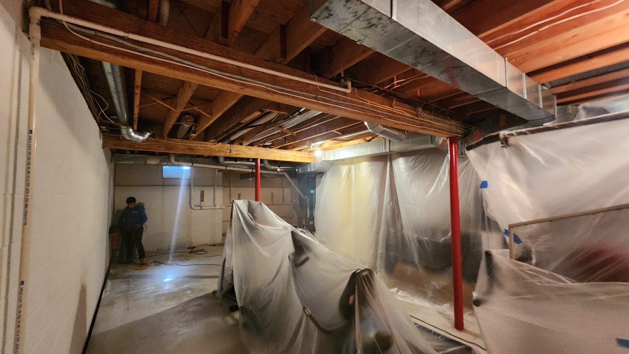 Interior French Drain in Mountain Lakes, NJ by Pure Service Pro, LLC 