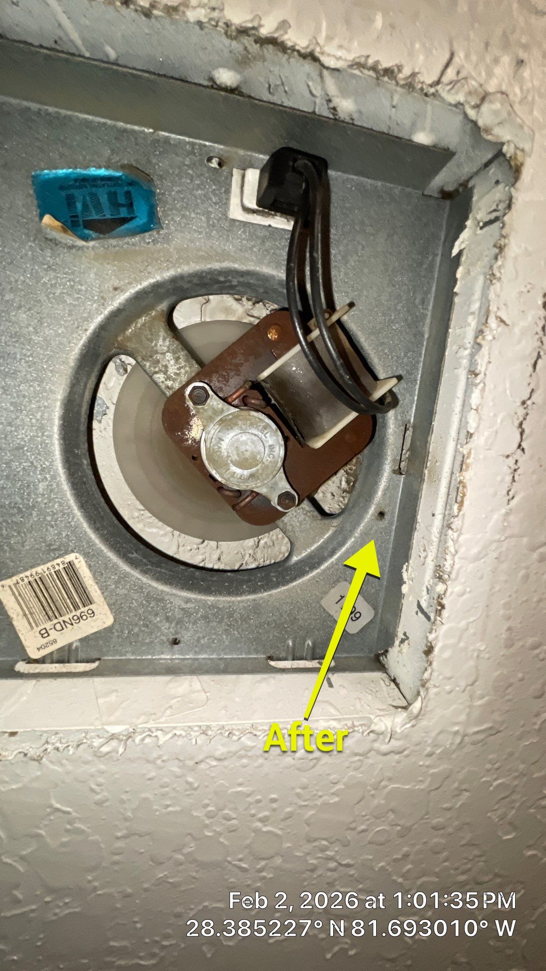 Air Duct Bathroom Exhaust Fans Cleaning in Clermont by Hygienic Air, Inc