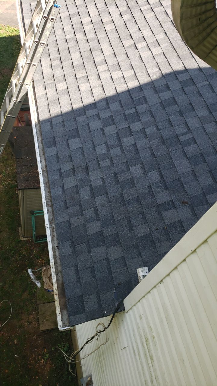 Marshall Roofing Project - Landmark Pro Max Def Pewterwood Designer Shingles by RM Banning, Inc.
