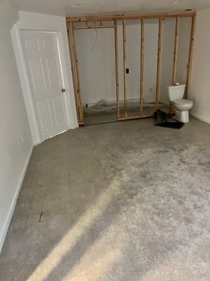 Toilet relocate