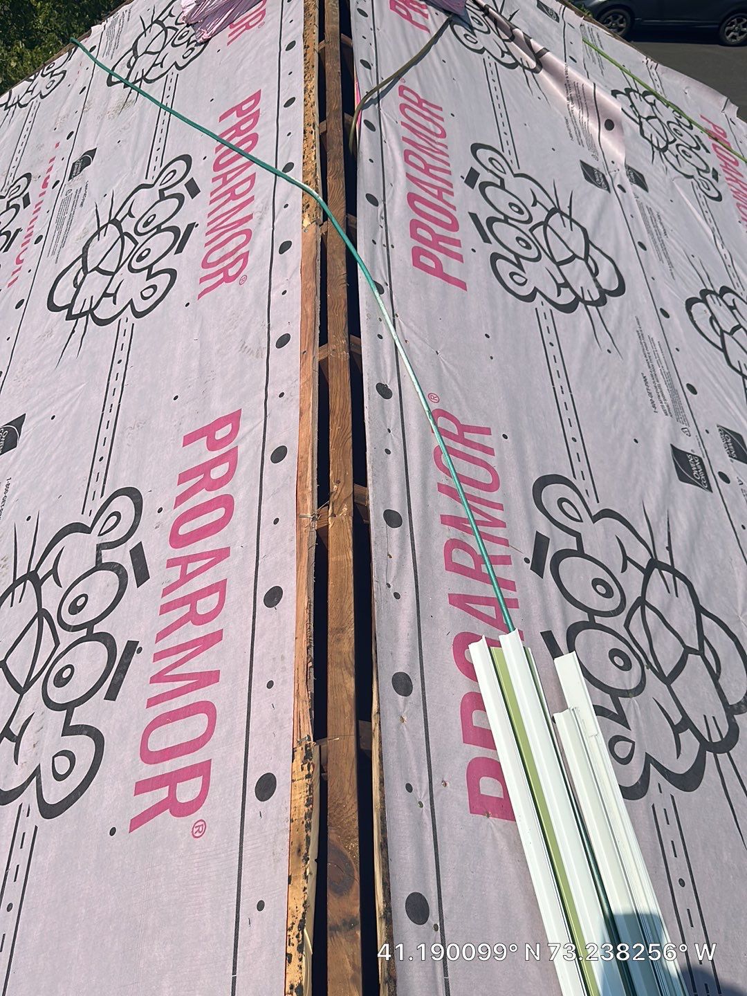 Commercial Roofing Installation using Owens Corning TruDefinition  Midnight Plum by A Plus Exterior