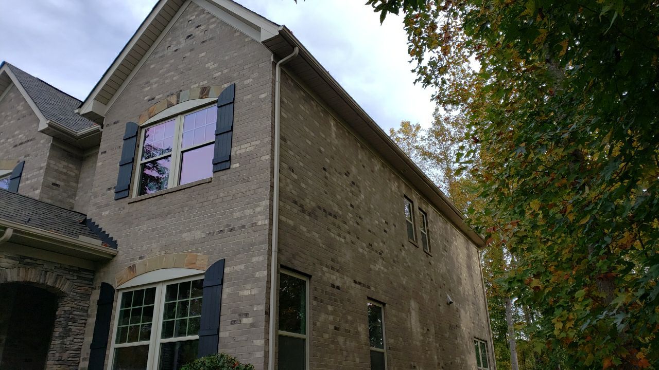 House Wash using cleaner by Power Wash Masters LLC