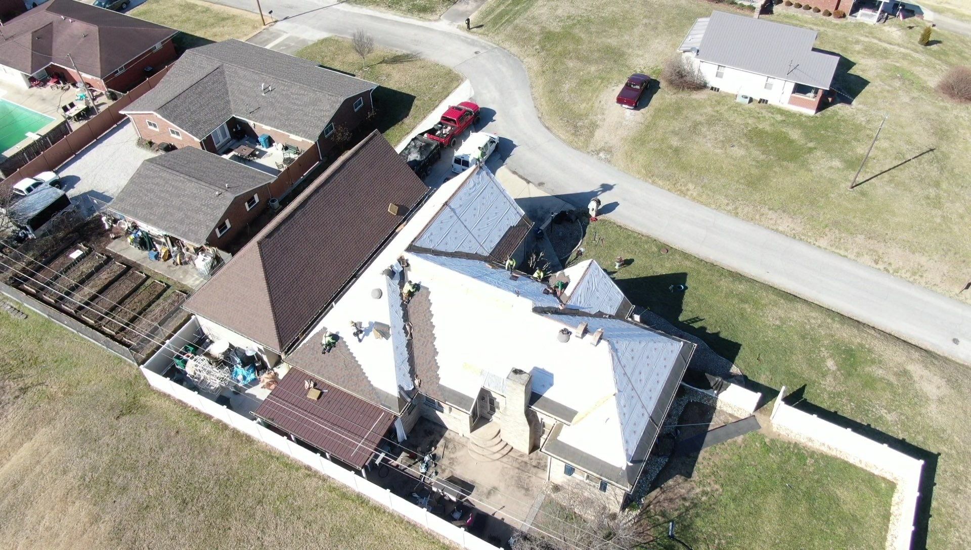 Residential Roofing Installation using Performance Shingles by Mr. Roofer