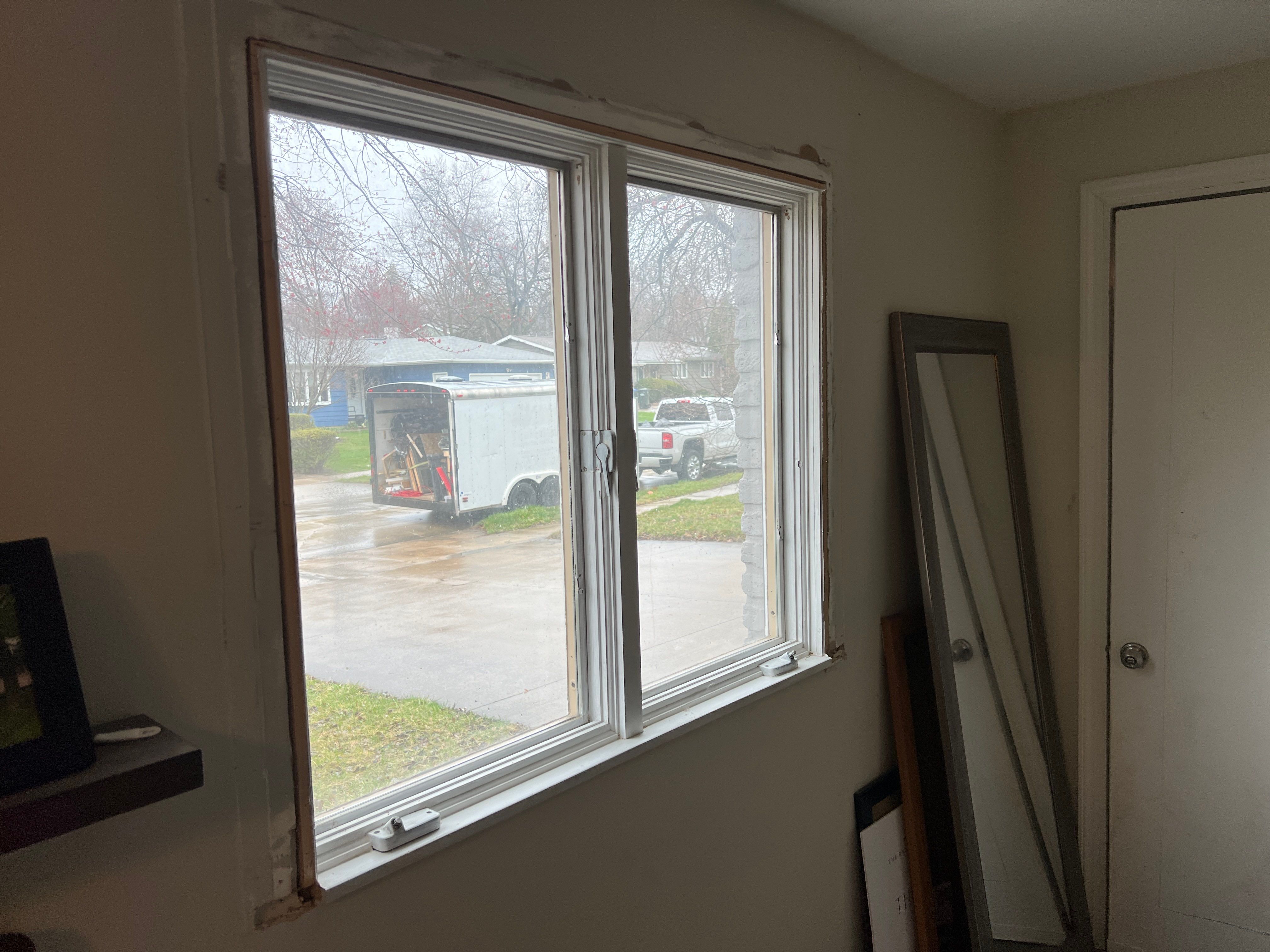 Window Installation using Pella 250 series vinyl window by United Windows and Siding LLC