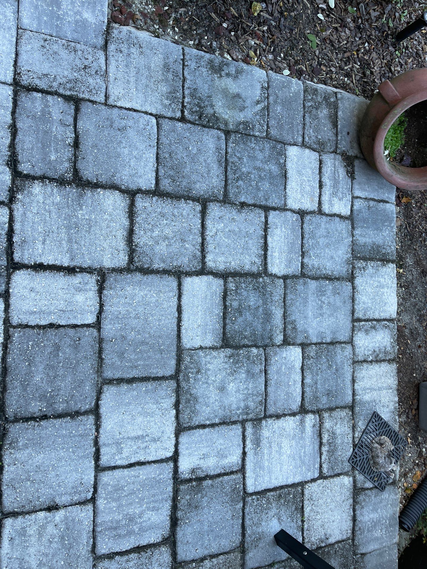 Paver Driveway using Concrete Sealant and PolySand by DuraSeal