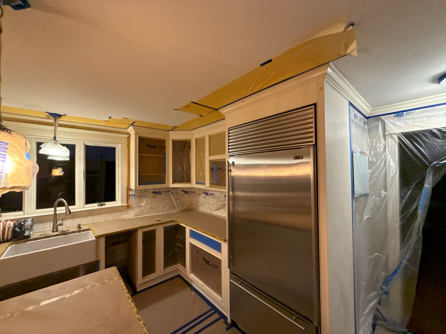 Cabinet Refinishing with Alabaster by EXCELLENCE | CARTO