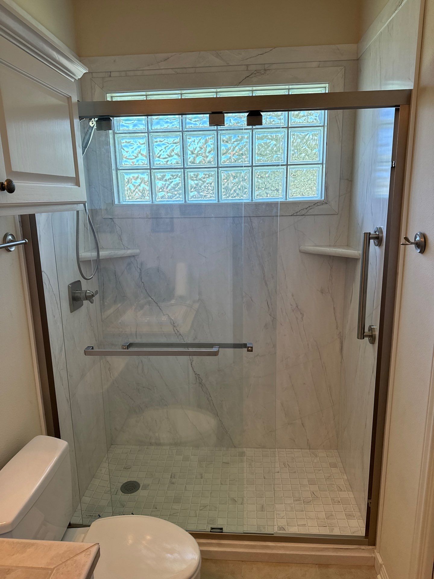 2 Walk-in Showers in The Hills, 78738 by Lane Lauritsen - The Hill Country, Texas