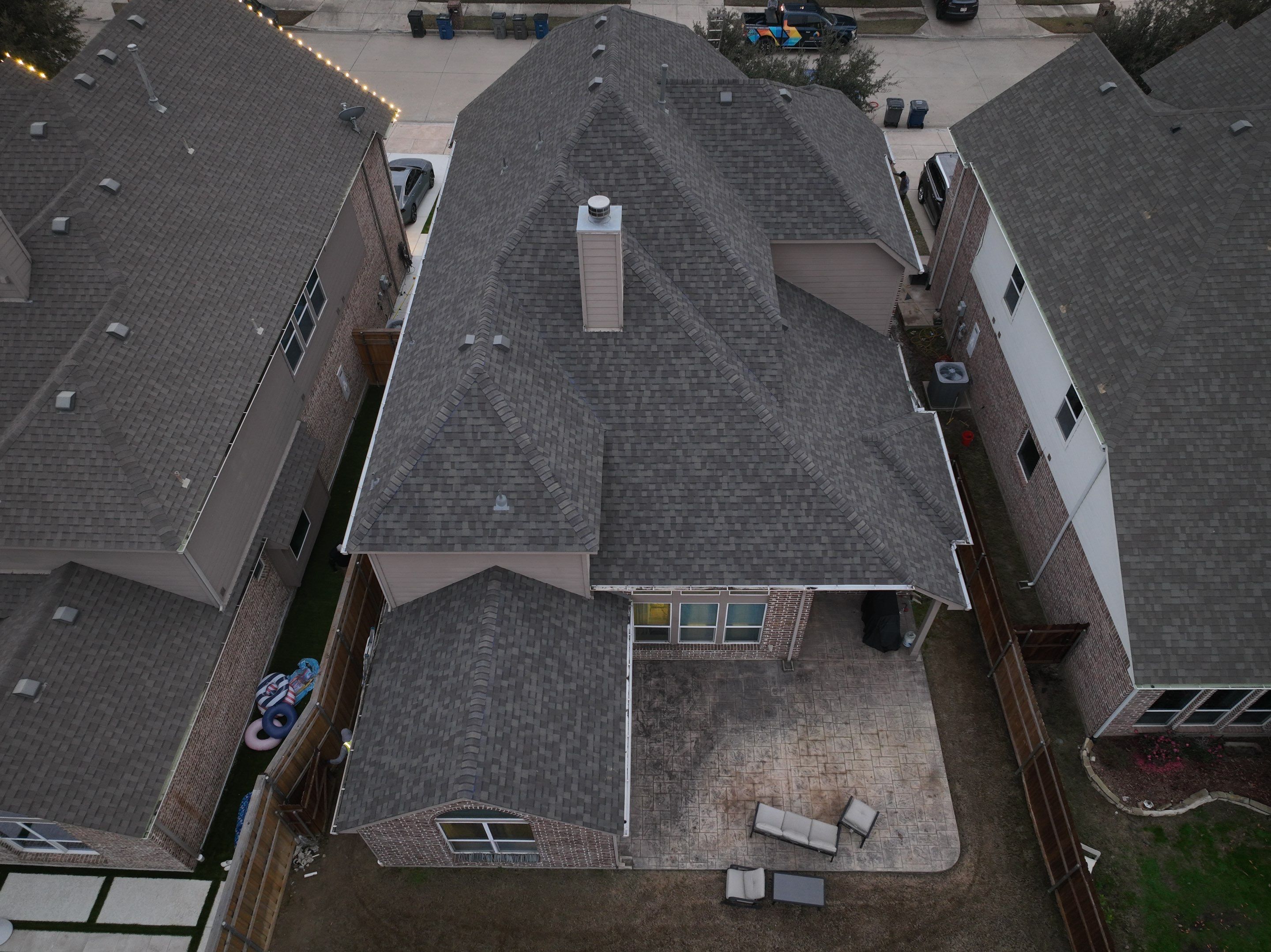Residential Roofing Installation using CertainTeed Landmark Weathered Wood by OneSource Roofing and Restoration