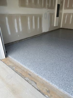Garage Floor Coating using Tidal Wave