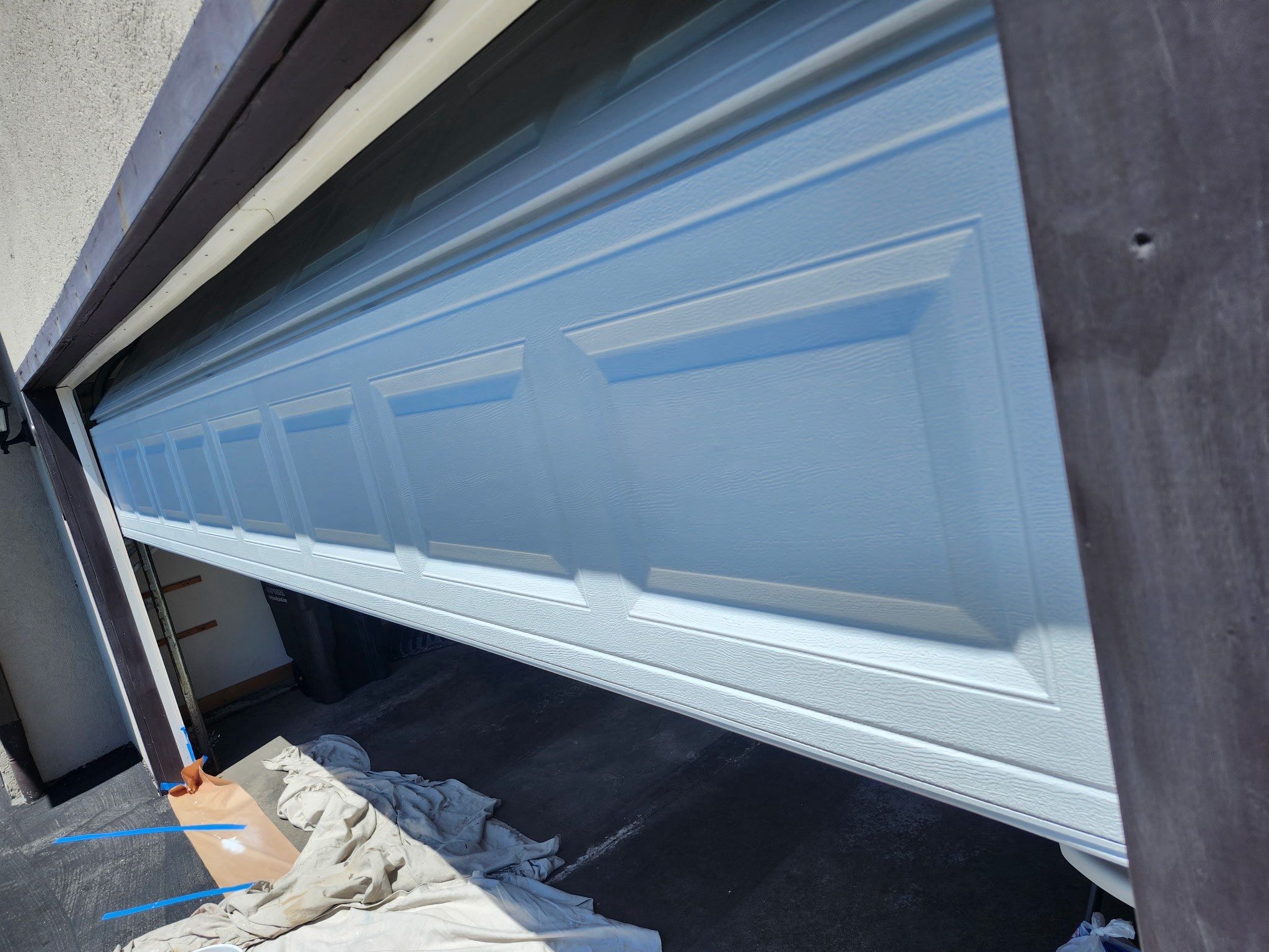 Interior Trim Painting and Garage Door Refinishing in Franklin by OCS Contracting Services