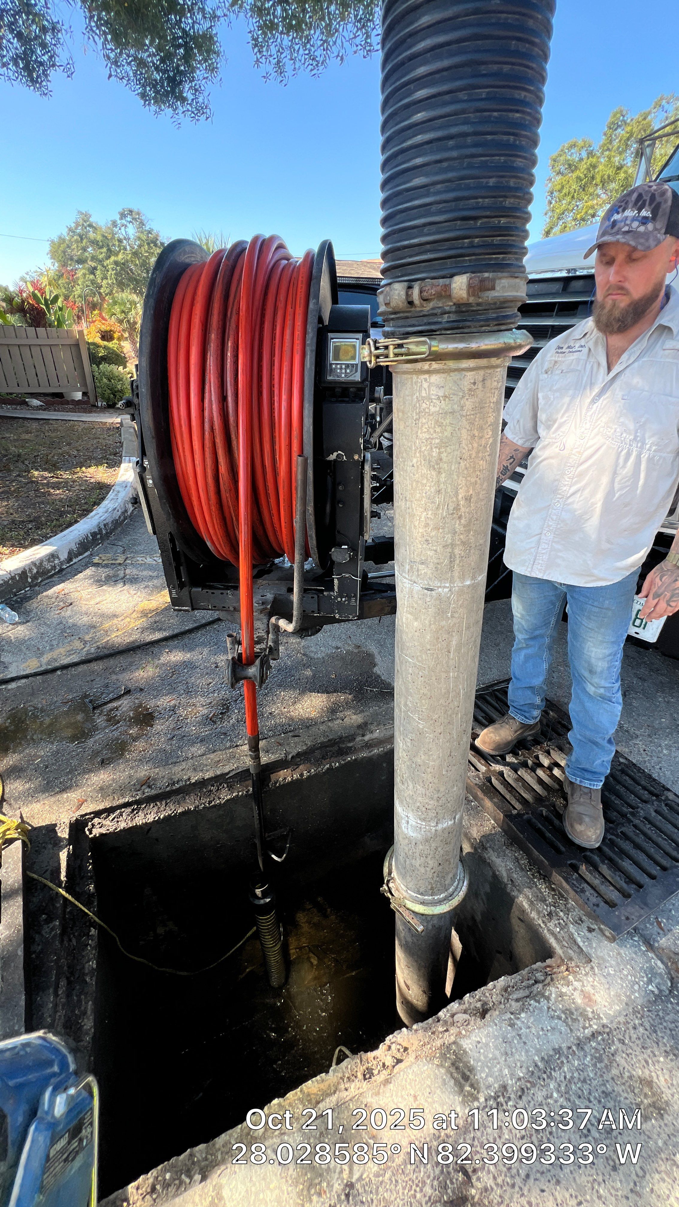 Apartment Complex Storm Water System Cleaning and Maintenance by APS Power & Water