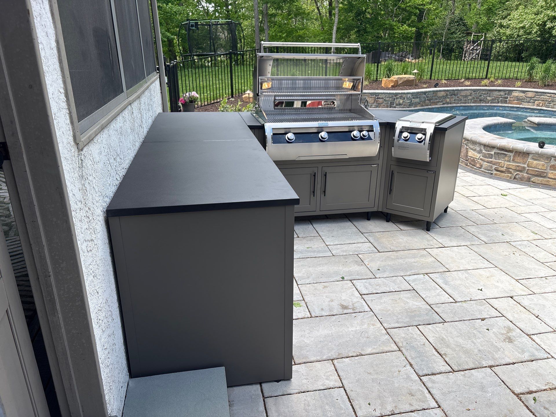 Fire Magic Grill Island by Bowman's Stove & Patio