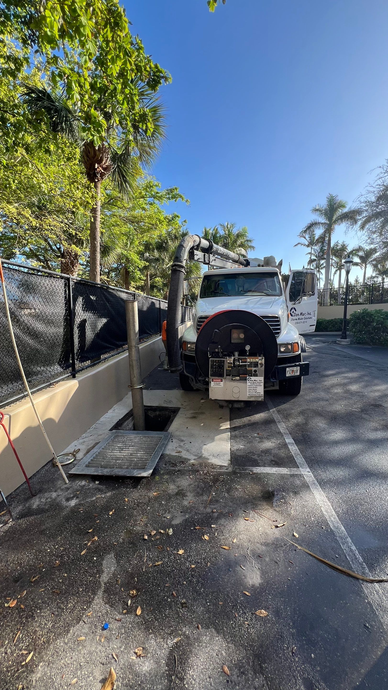 Marco Island Condo Stormwater System Maintenance by Don Mar, Inc. Storm Water Solutions