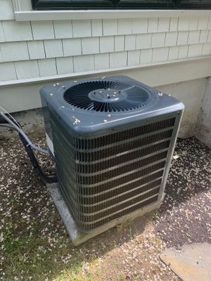 Annual Central A/C Service for Two Systems — Marblehead, MA