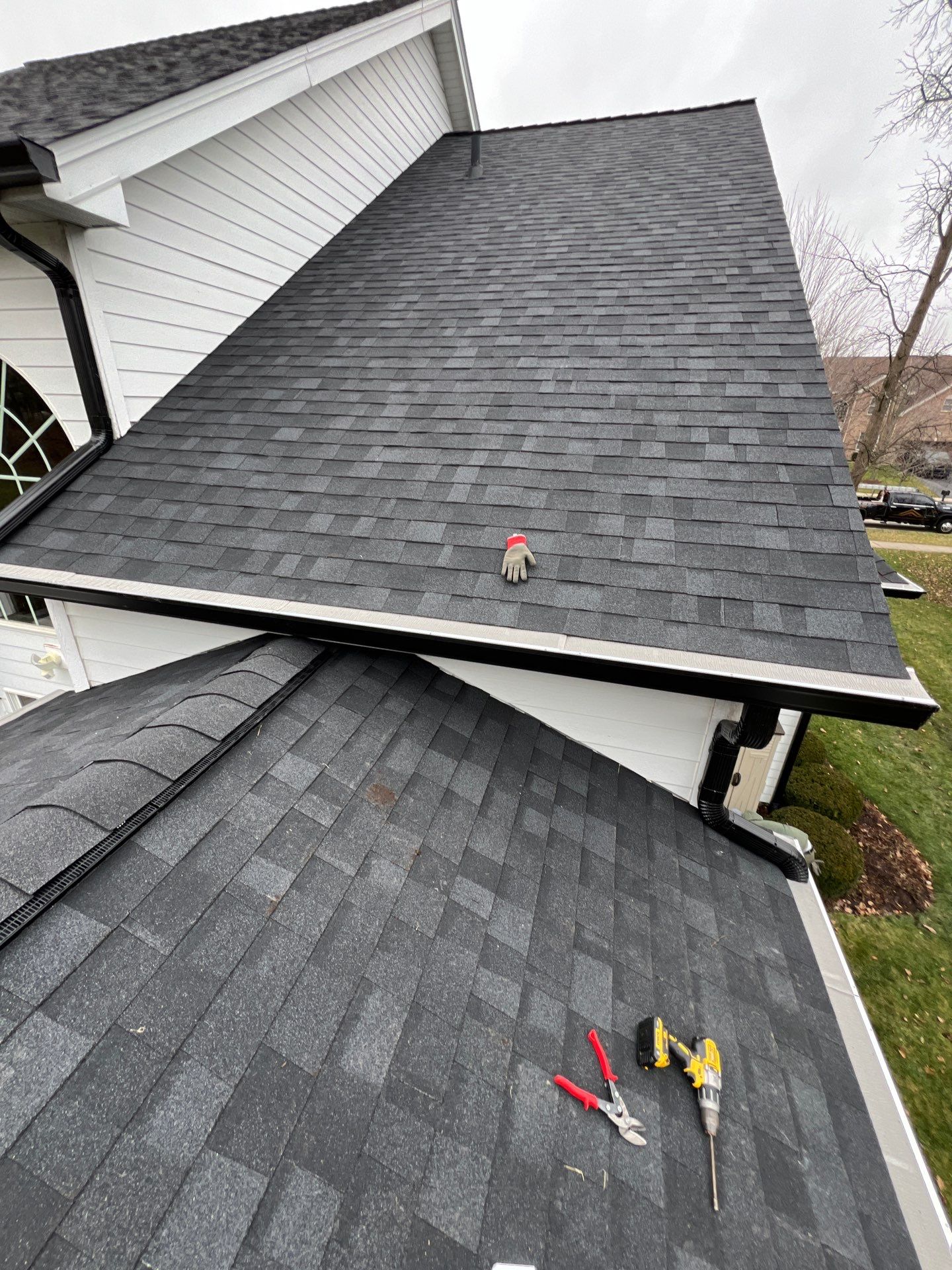 Residential Roofing Installation using Owens Corning  by Perfect Exteriors Inc. 