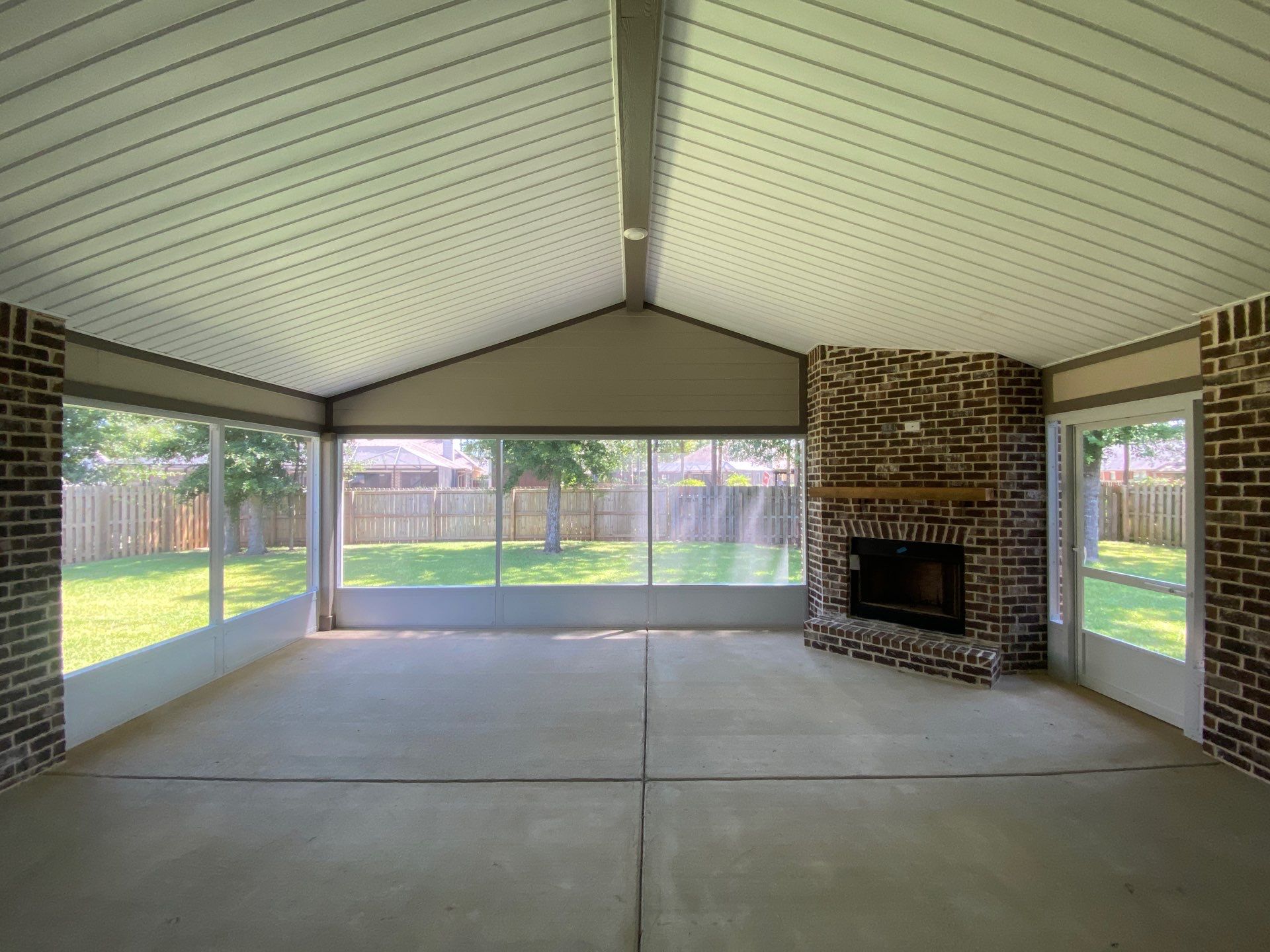 Cathedral Style Screen Under by Titan Sunrooms