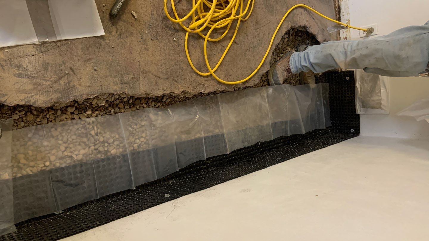 South Minneapolis Drain Tile by Waterproofing Northeast