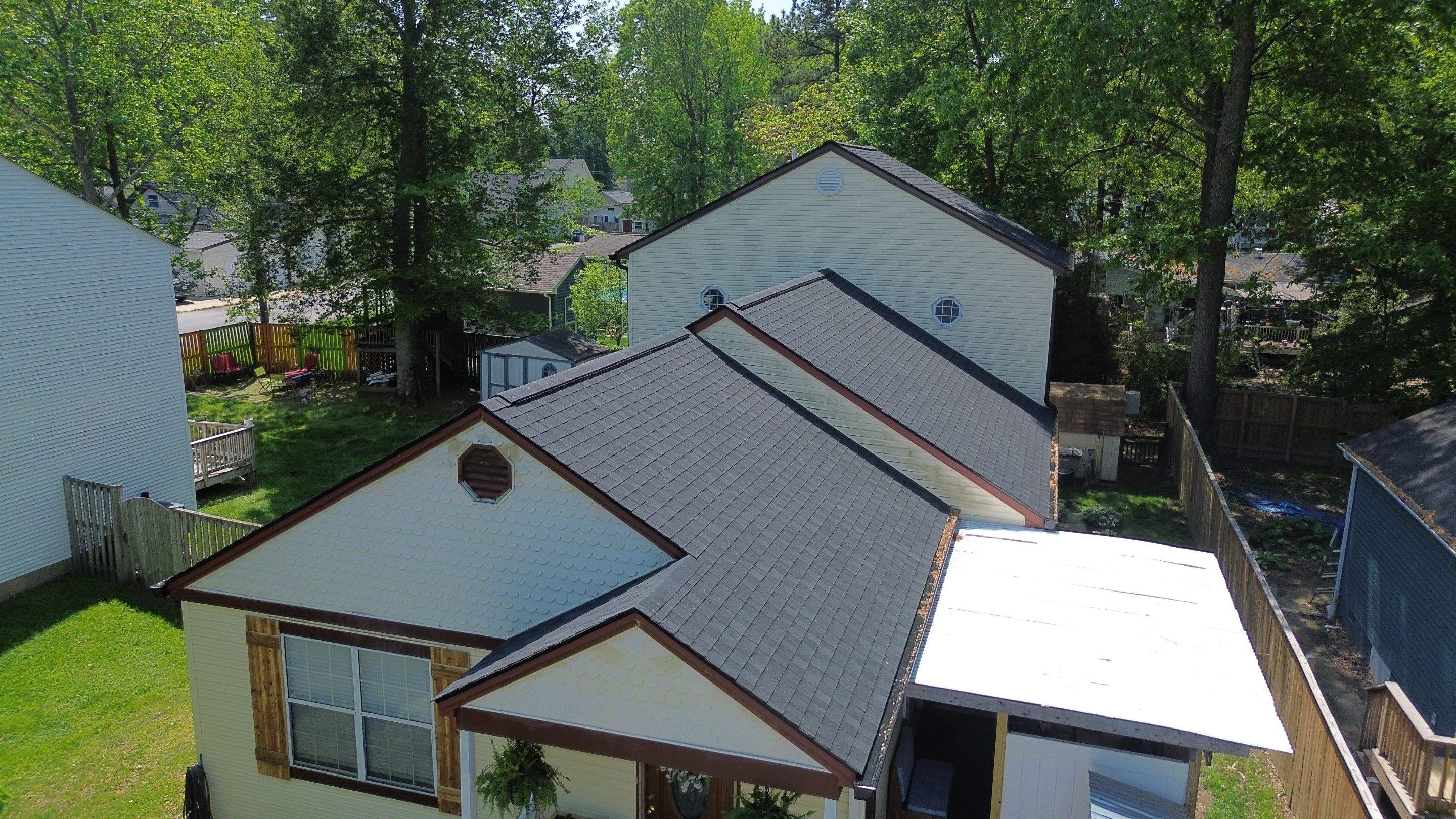 Residential Roofing Installation using TAMKO TITAN - Rustic Black by Storm Ready Exteriors