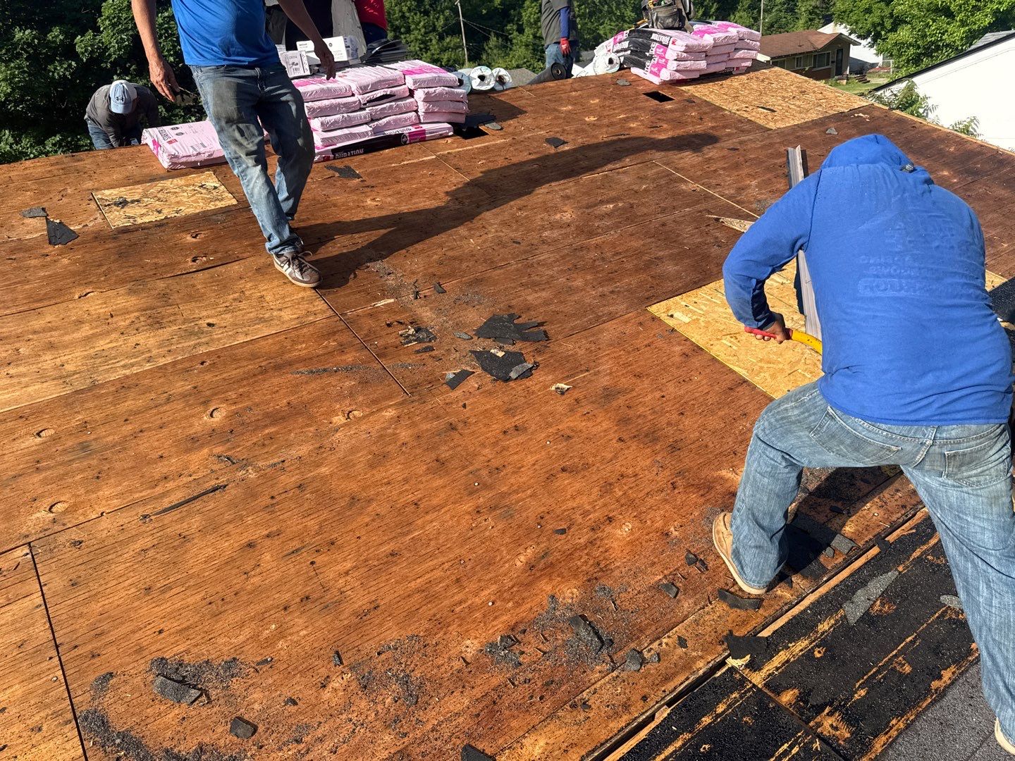 Roof Replacement using Owens Corning Tru Definitions by 180 Contractors