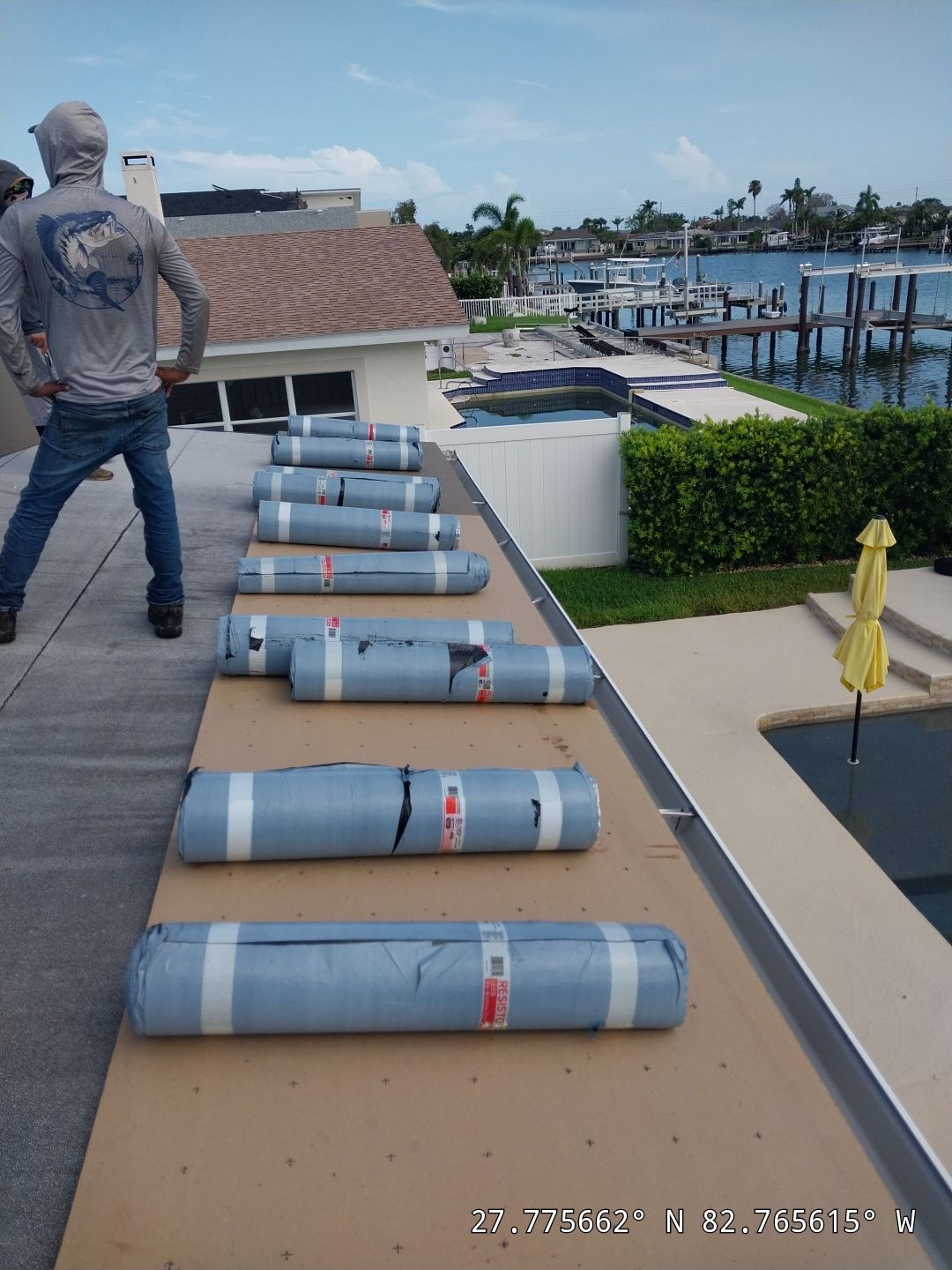 Project in Treasure Island 33701 by Mitchell Roofing Company LLC 
