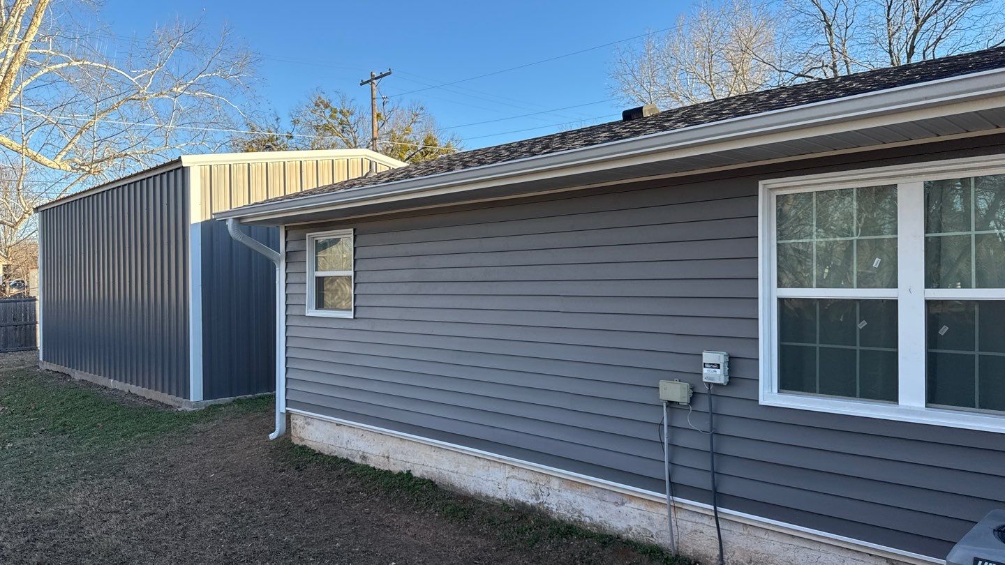 siding replacement & gutter installation & soffit repair & fascia repair in Washington by McCann's Roofing and Construction