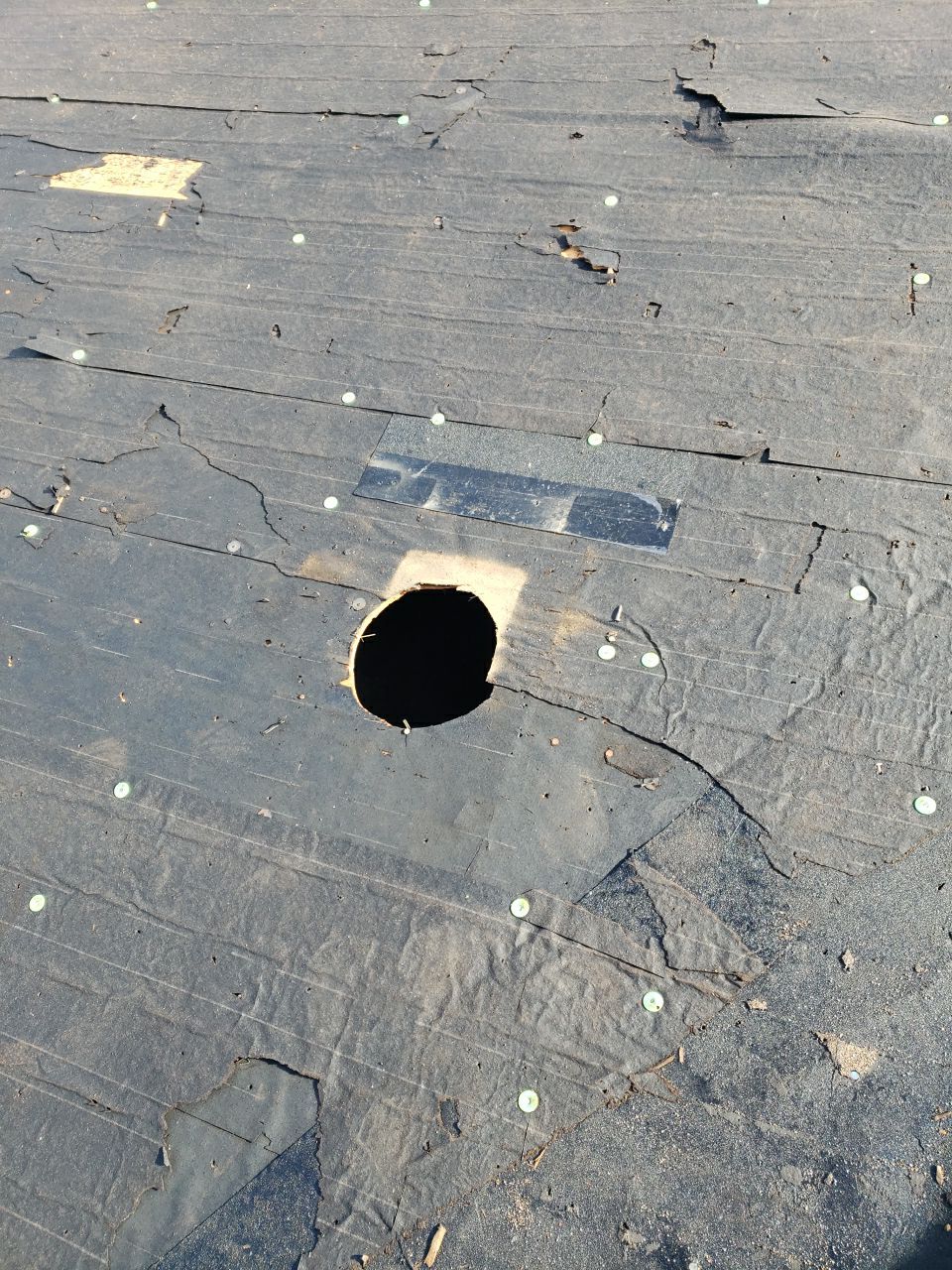 Storm Damaged Roof using GAF Timberline HDZ - Lifetime Shingle by The Roof Doctor