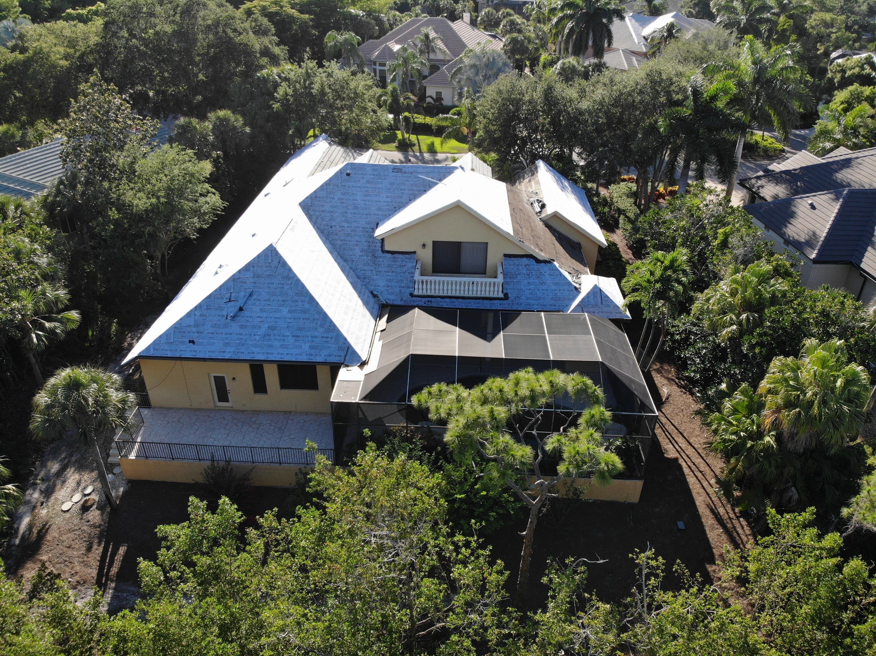 Residential Concrete Replacement in Bonita Bay by International Roofing