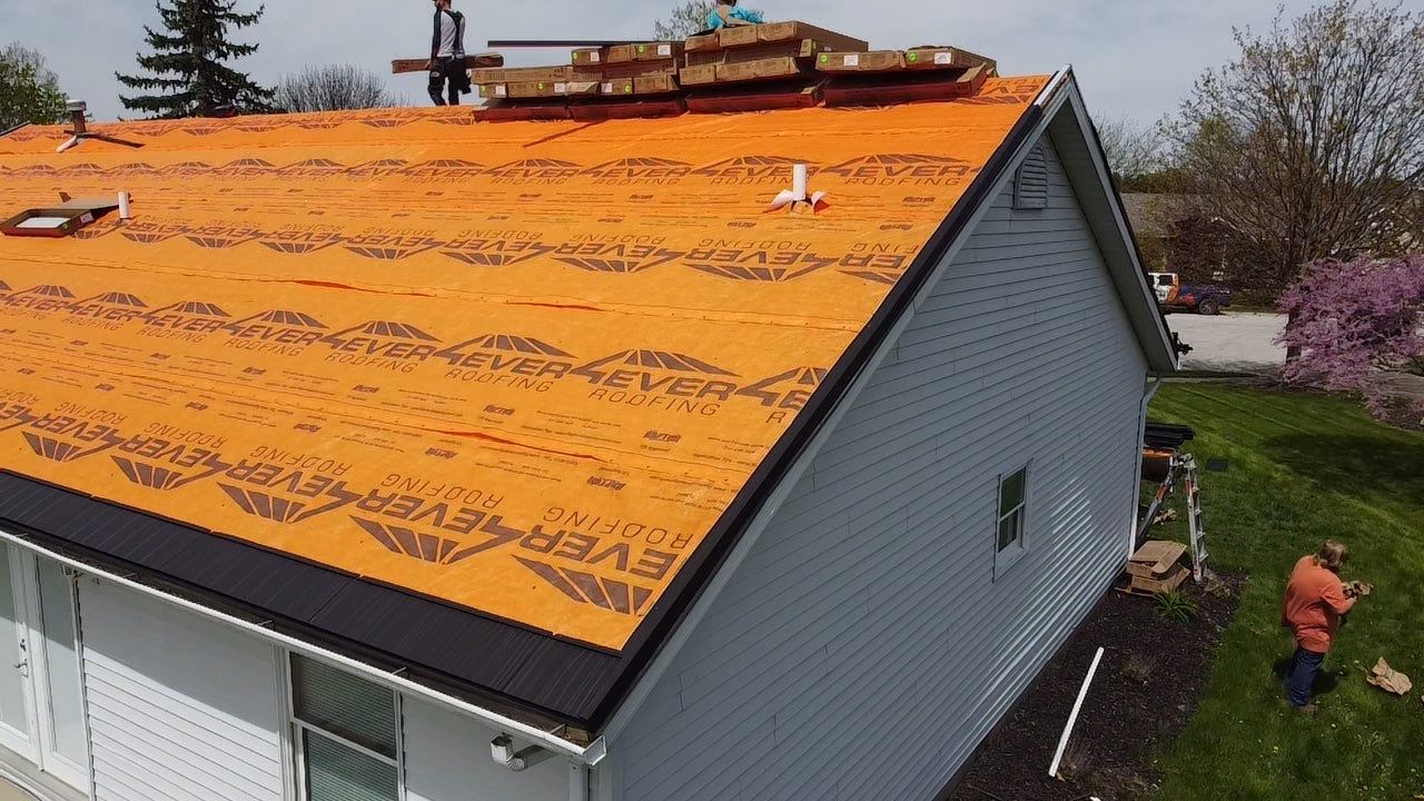 Metal Shingle Shake Roof Installation – Sidney, Ohio by 4Ever Metal Roofing