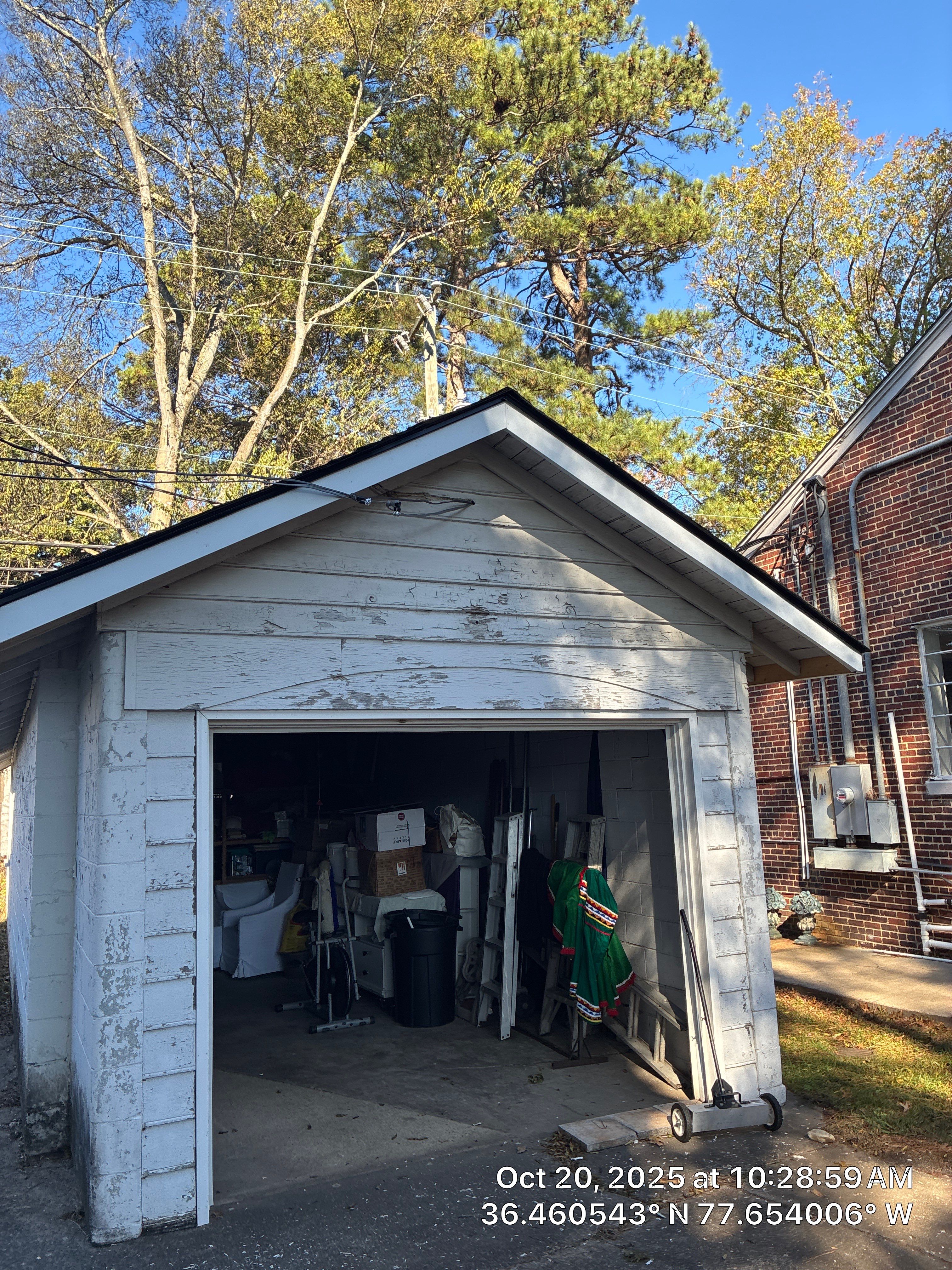 Project in Roanoke Rapids by Roofing Solutions