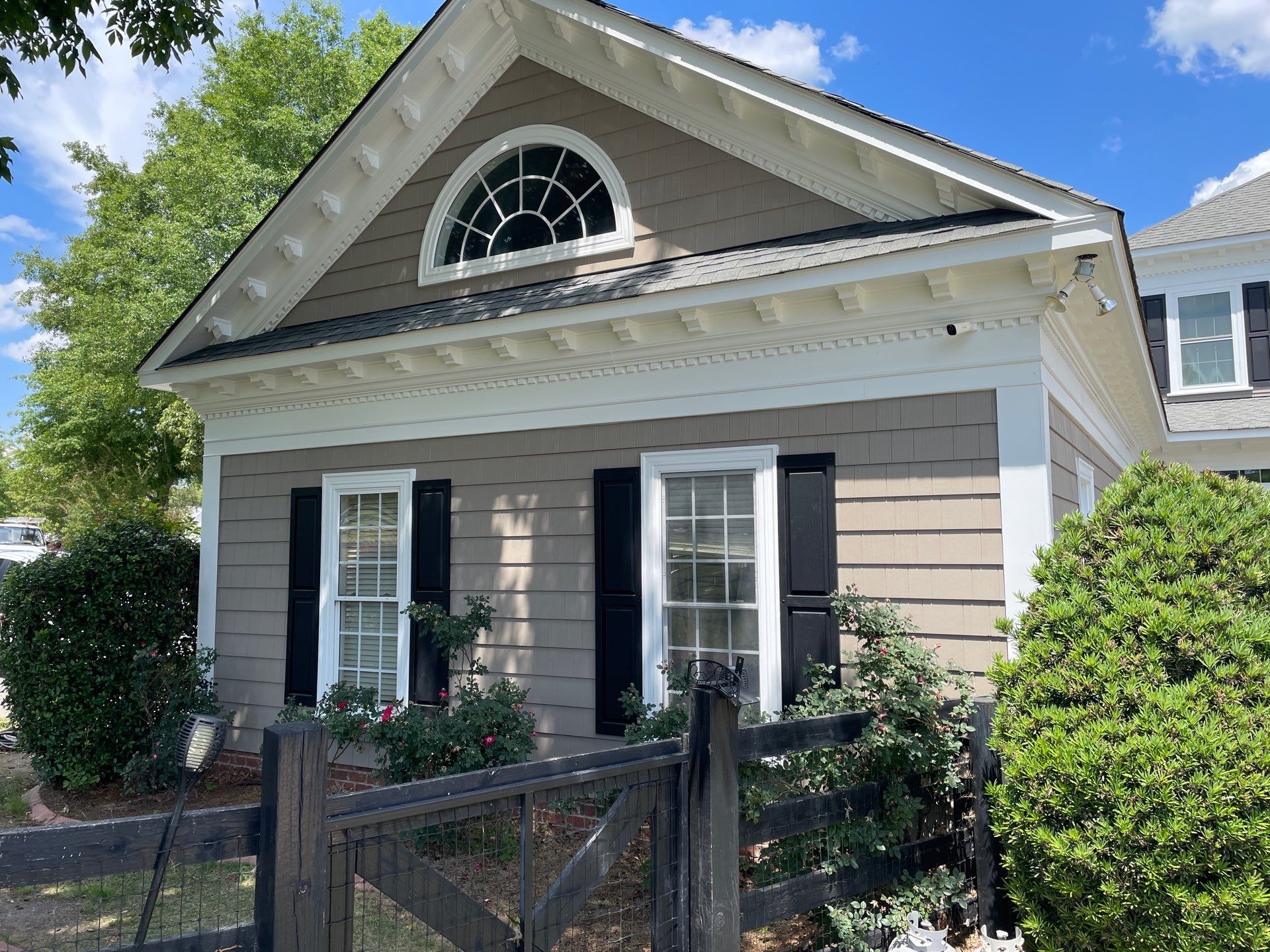 Full Exterior Painting and Color Restoration in Warrenville by Fresh Coat Painters of Augusta