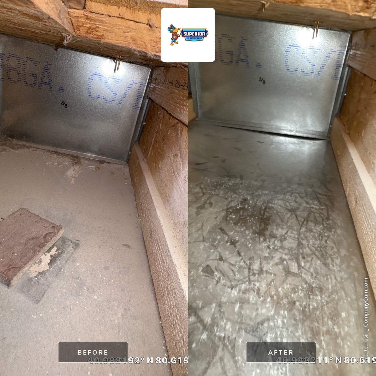 Air Duct Cleaning With a Vacuum Truck in Poland, OH by Superior Air Duct Cleaning