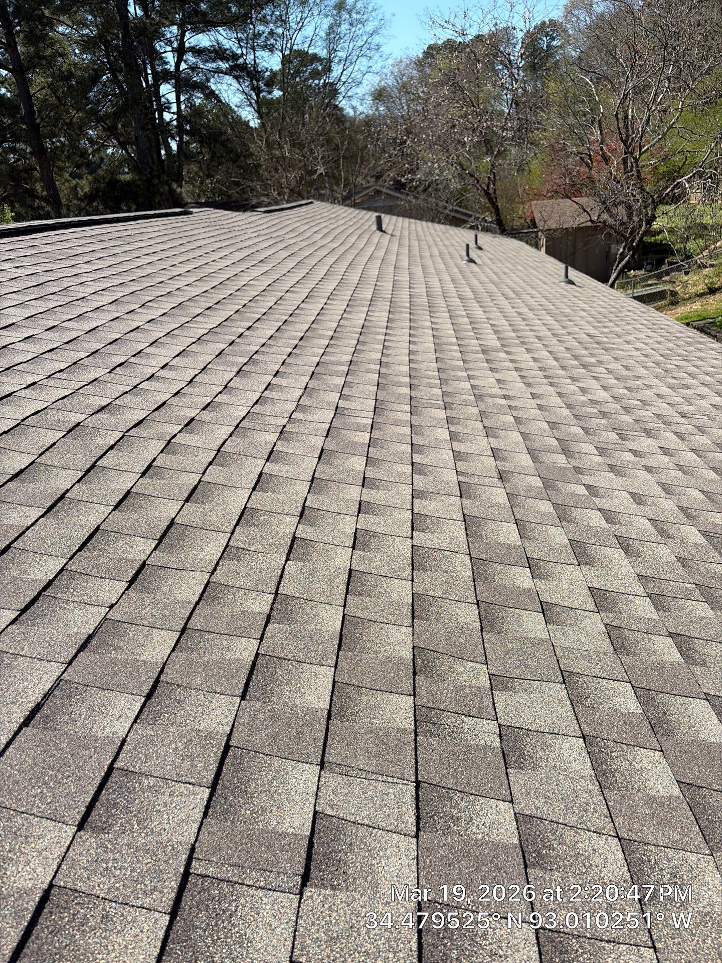 Full Roof Replacement and Storm Damage Restoration in Hot Springs by Temple Roofing and Exteriors