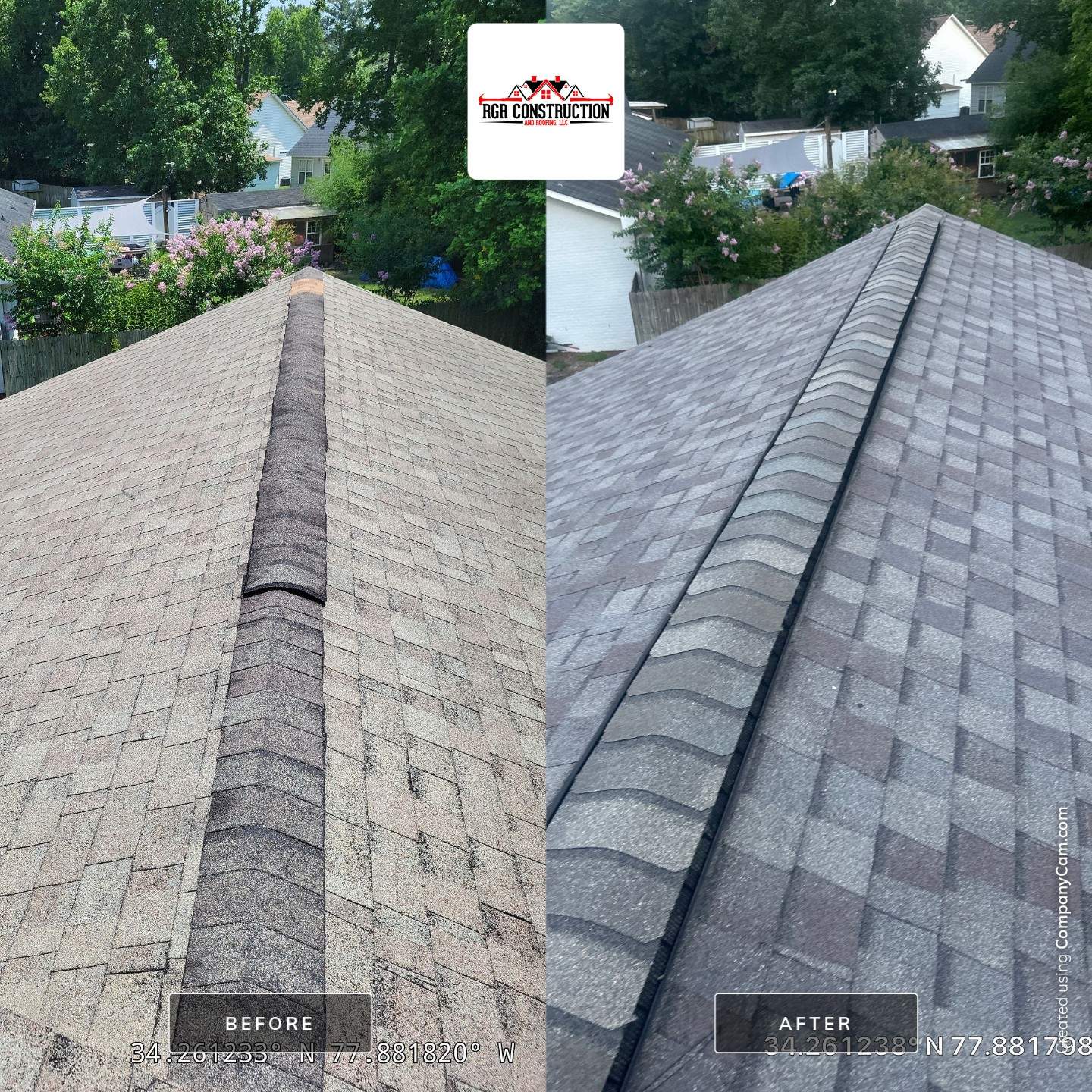 Roof Replacement  by RGR Construction and Roofing, LLC
